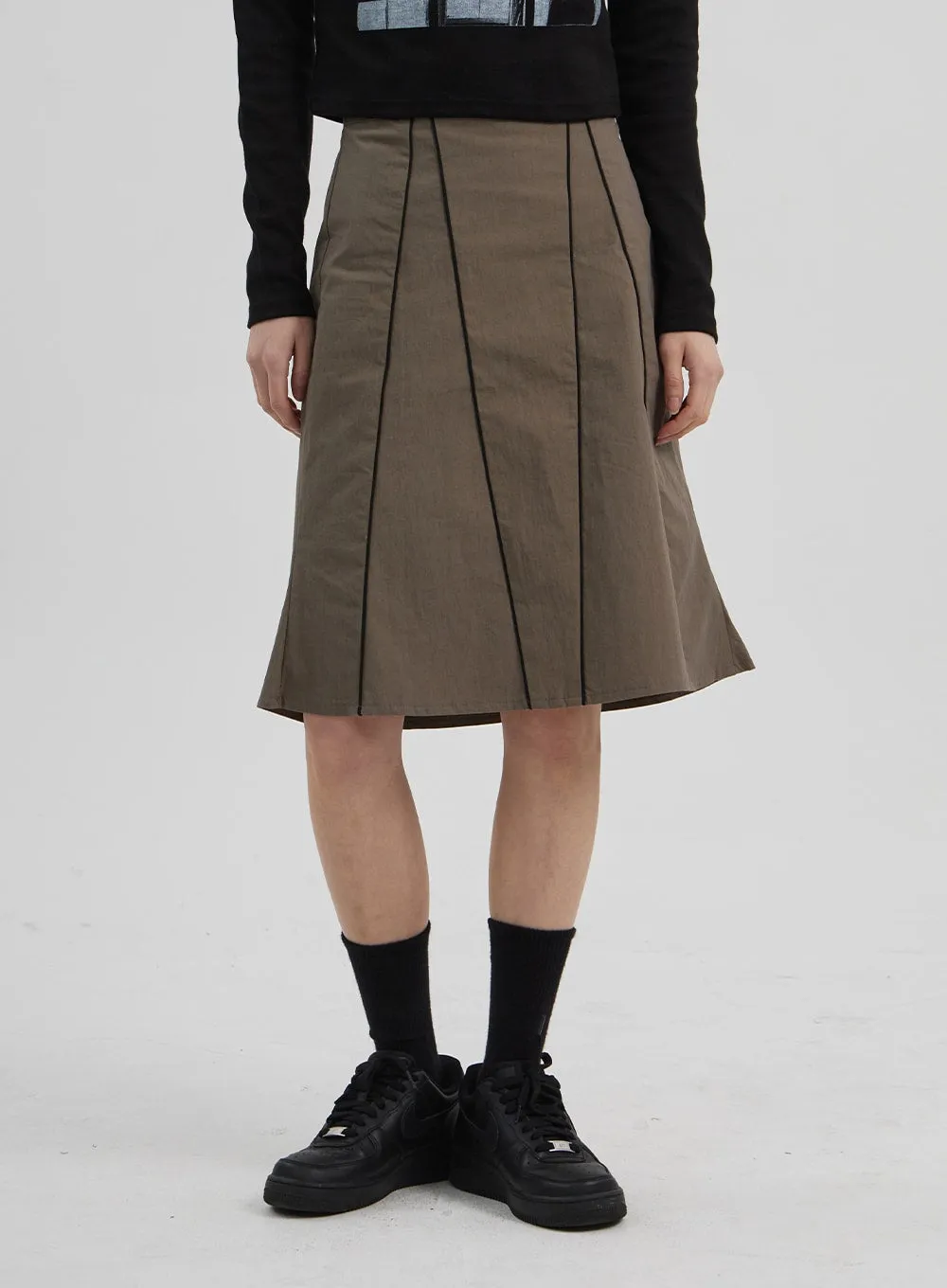 A-Line Midi Skirt CF309