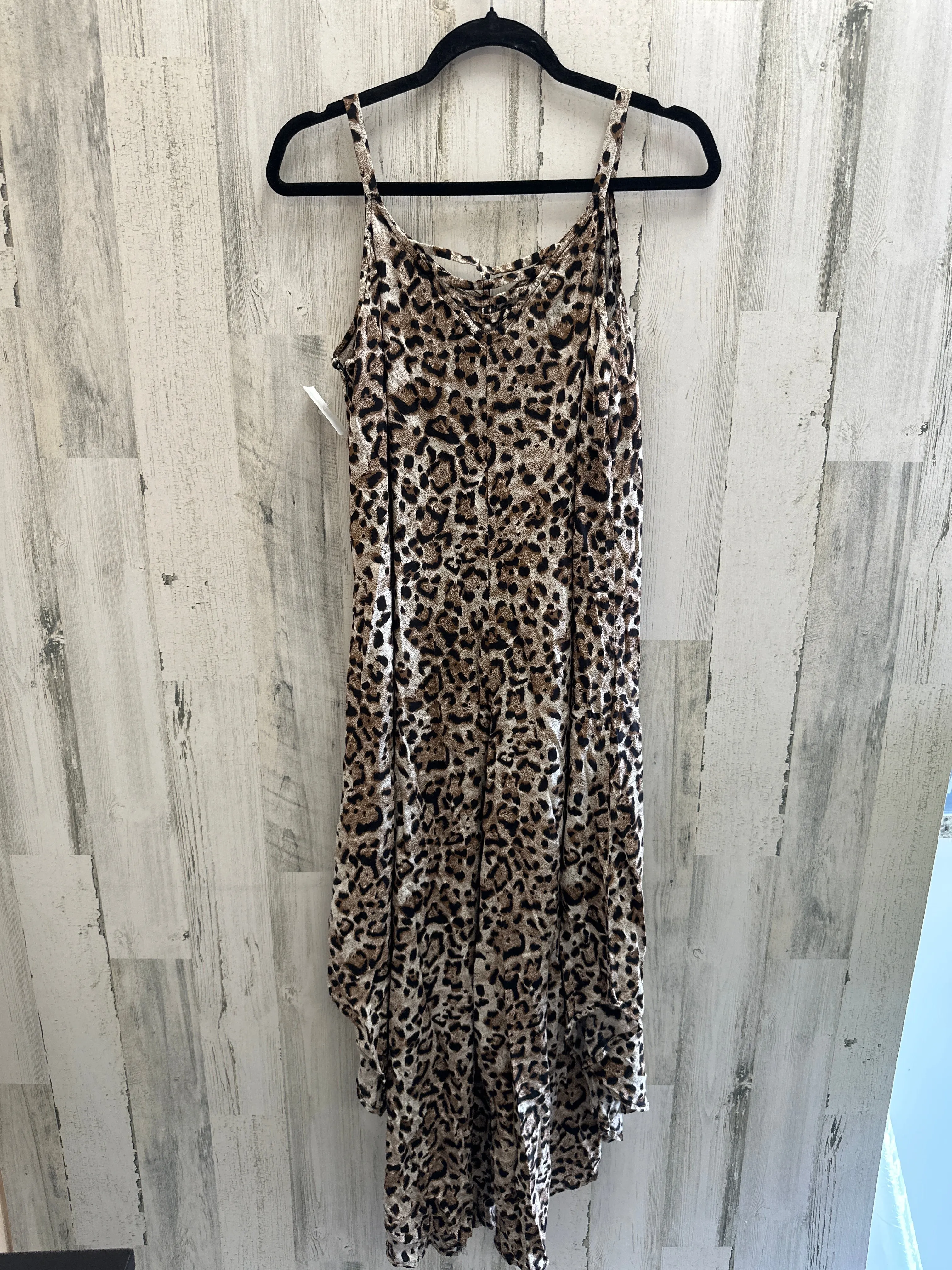 Animal Print Jumpsuit Msk, Size L