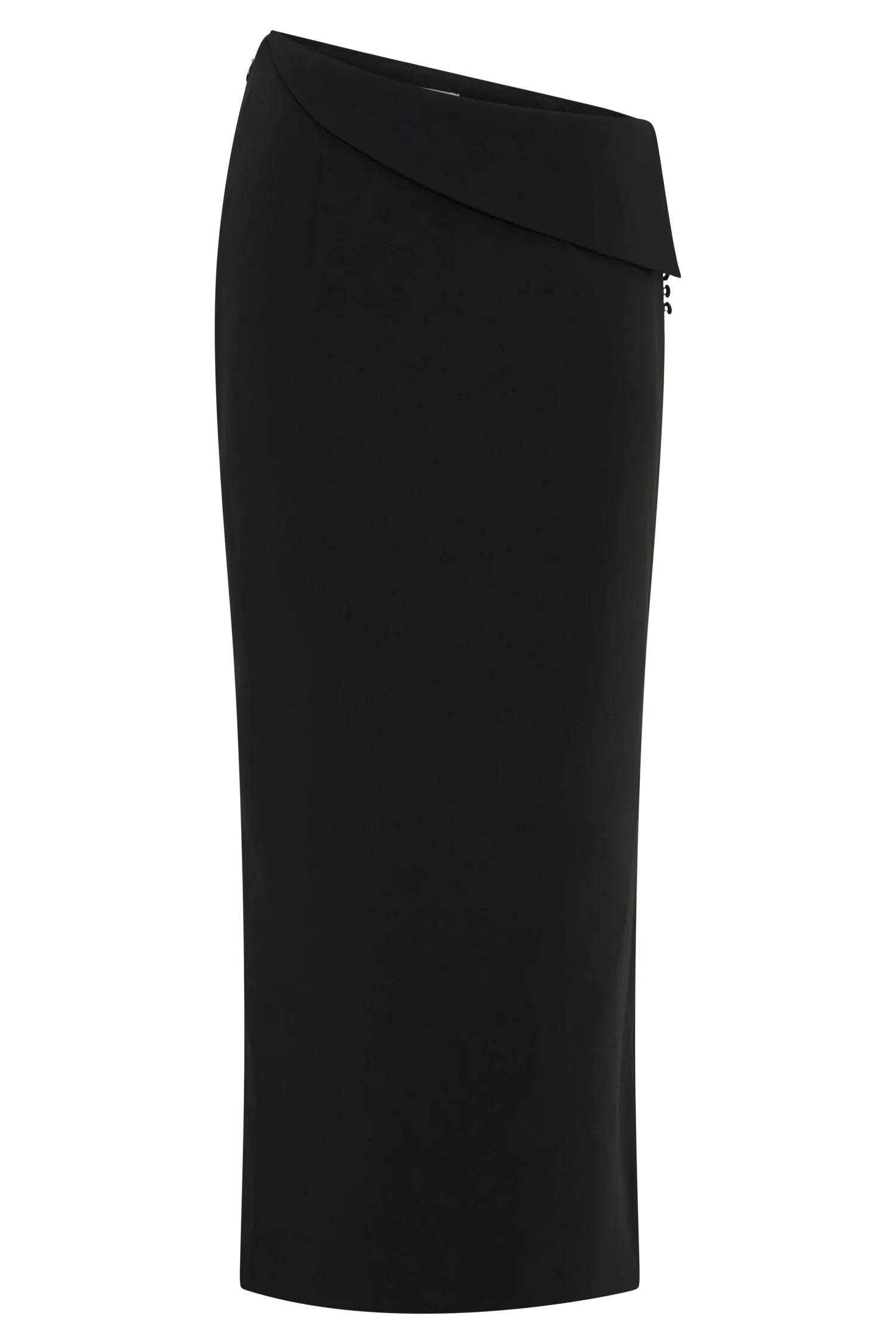 Astrid Suiting Midi Skirt - Black