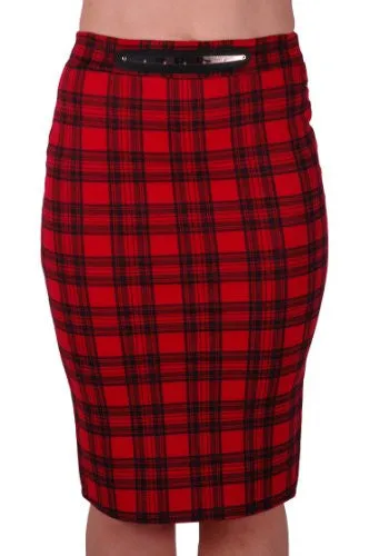 Aviemore Tartan Midi Pencil Skirt