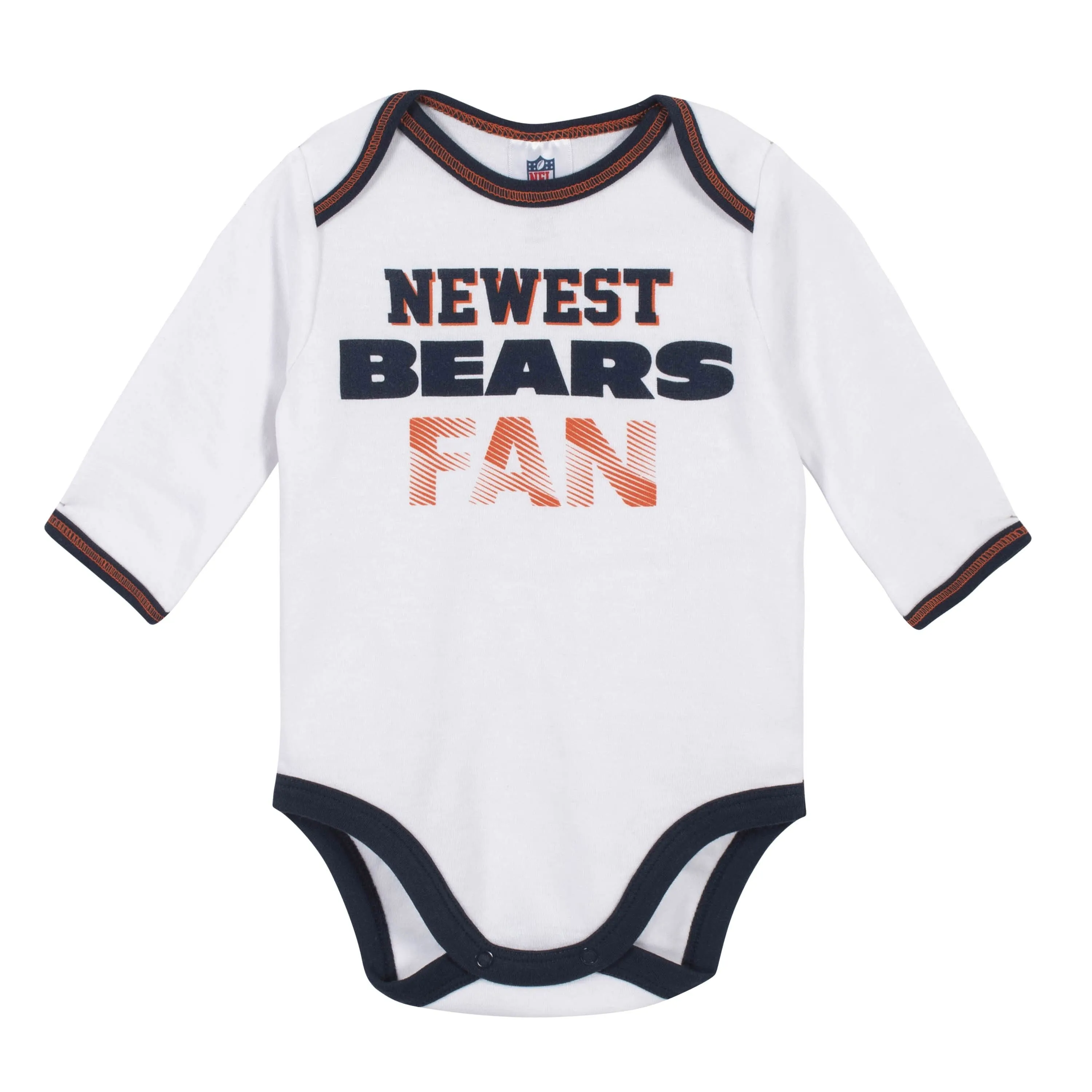 Baby Boys Chicago Bears 3-Piece Bodysuit, Pant and Cap Set