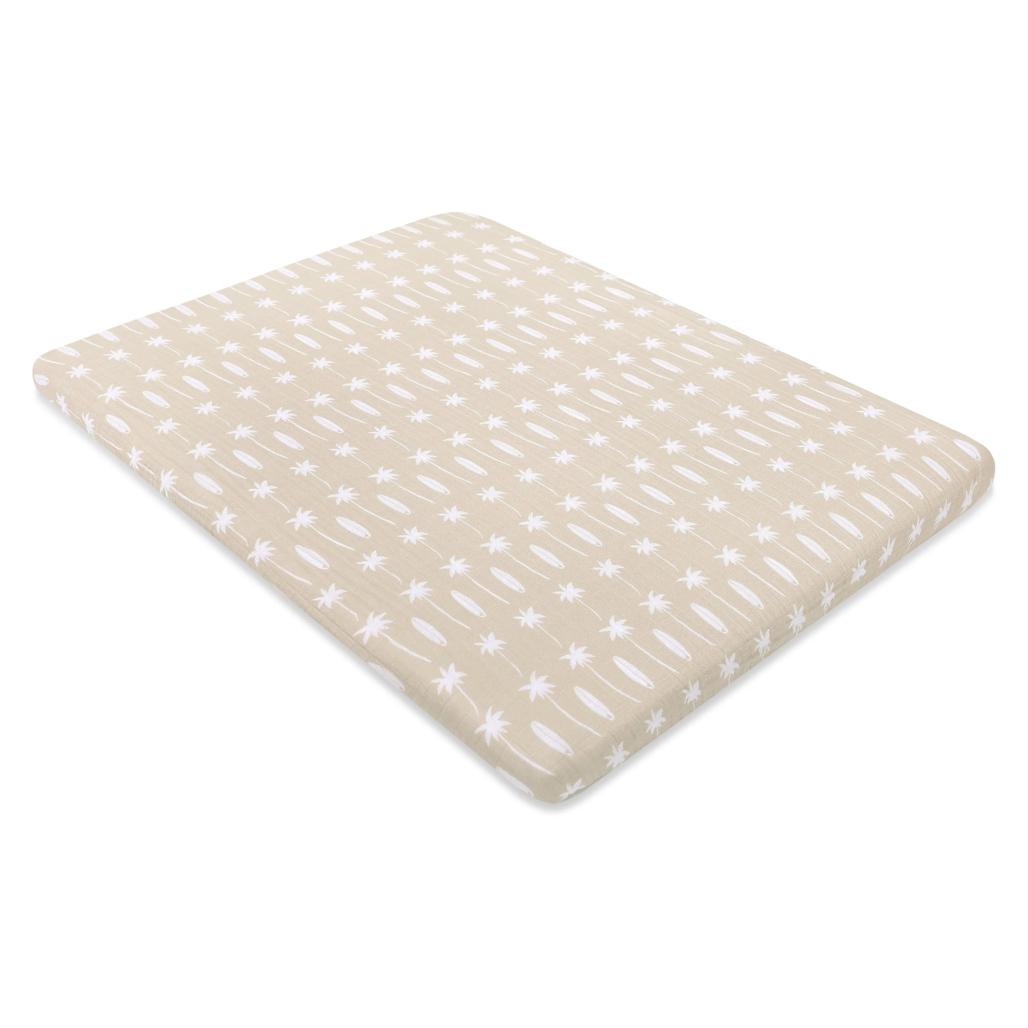 Babyletto All-Stages Midi Crib Sheet in GOTS Certified Organic Muslin Cotton