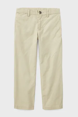 Basic Sand Slim Fit Cotton Chino Pant