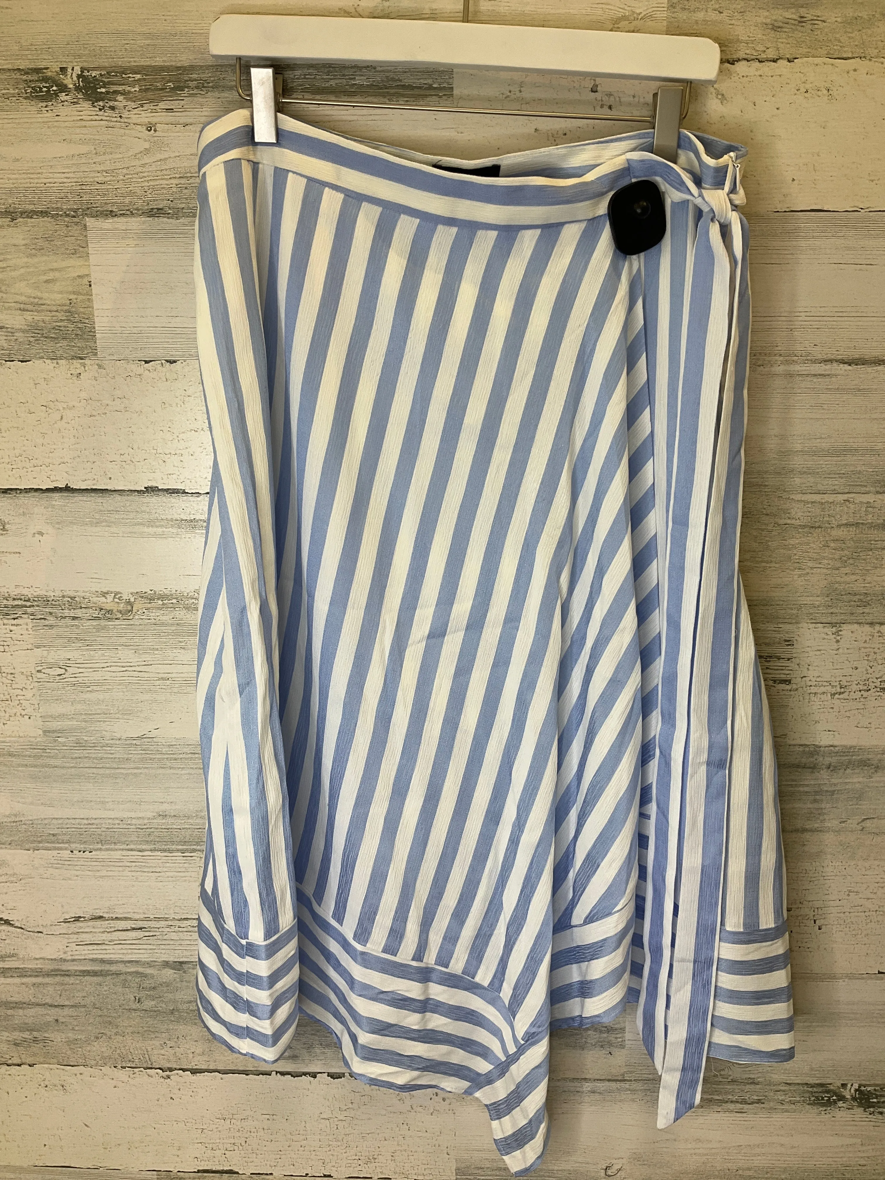 Blue & White Skirt Midi Lucy Paris, Size Xl