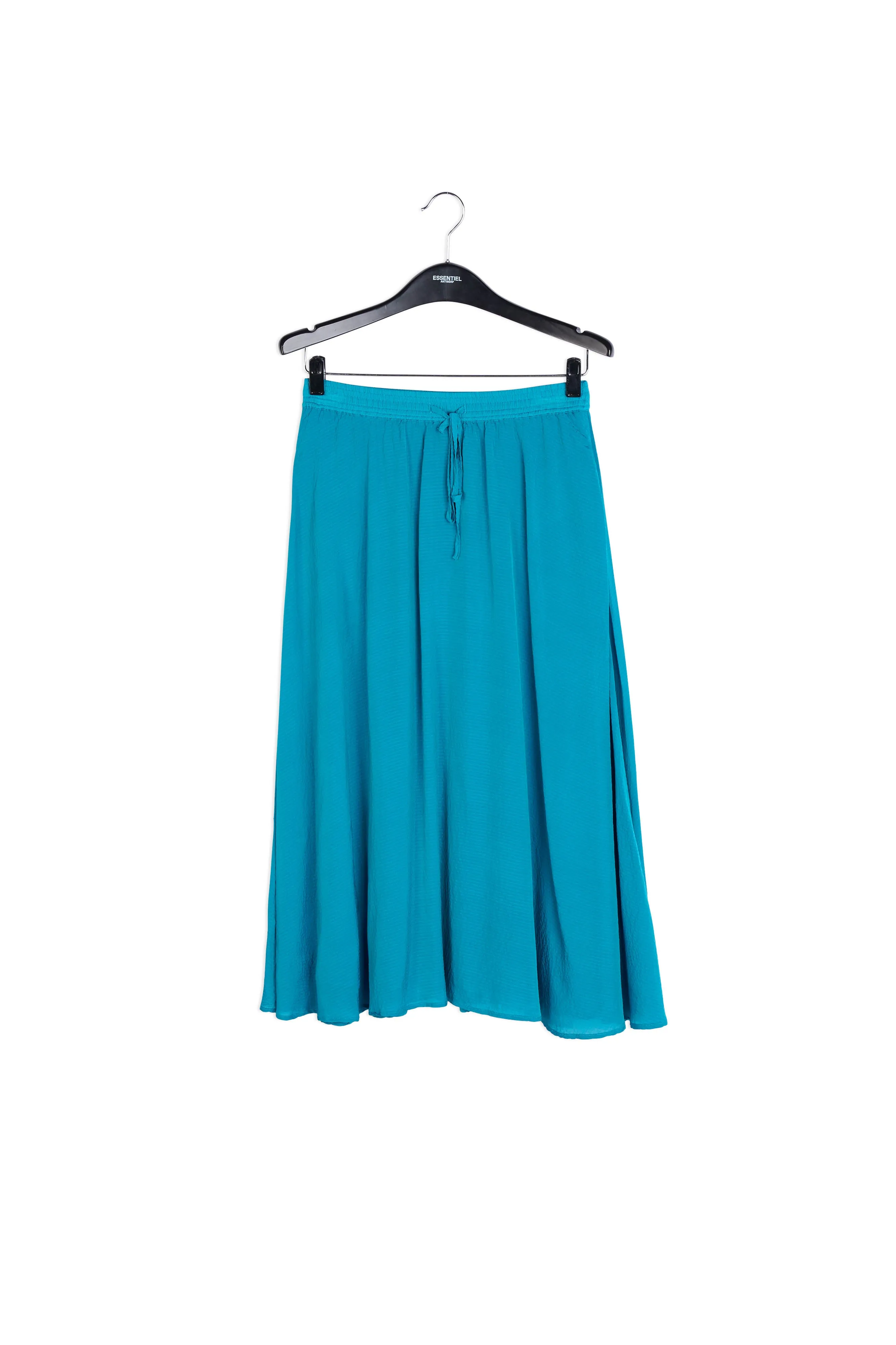 Blue midi skirt