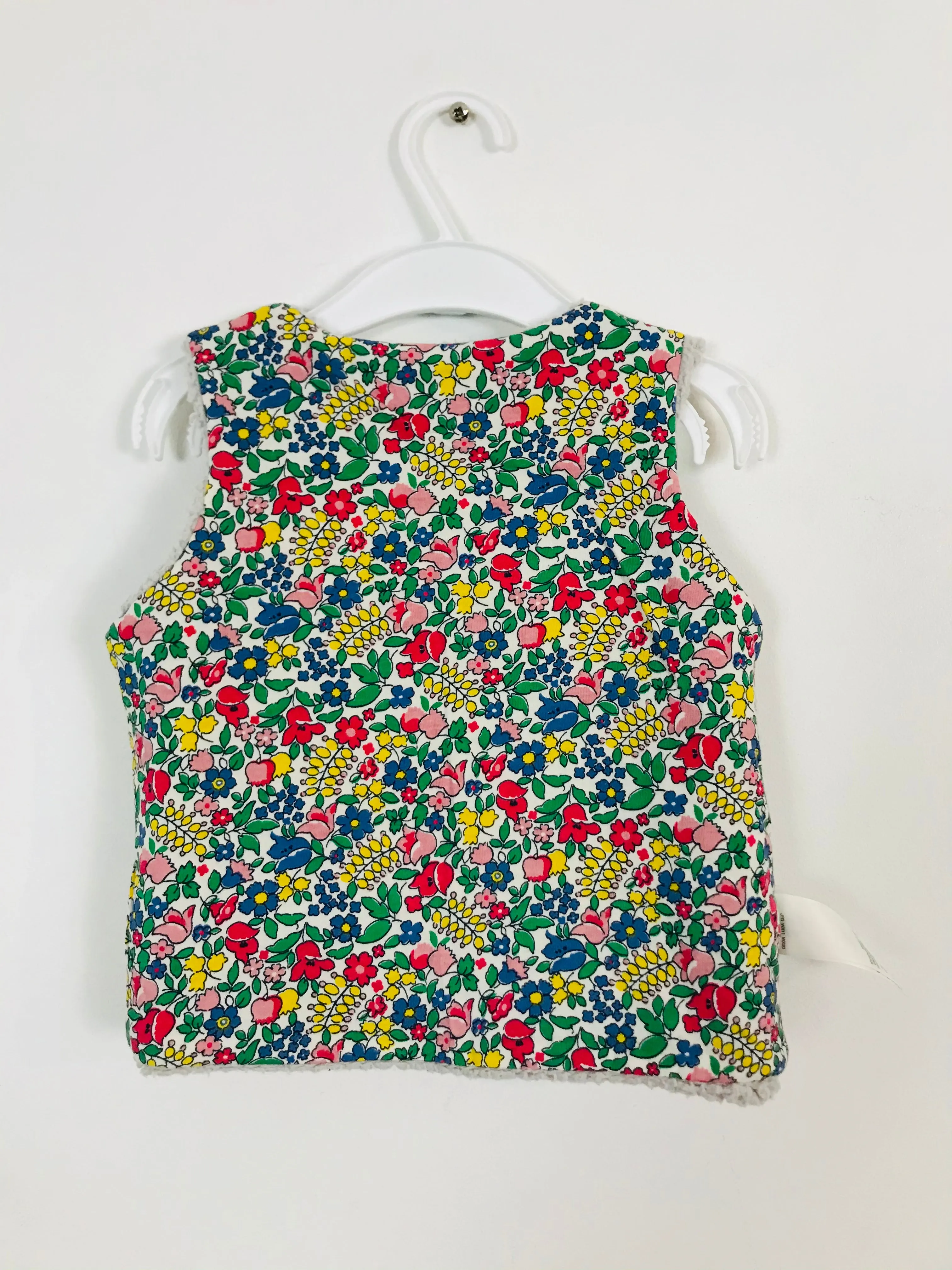 Boden Kids Floral Gilet | 2-3 Years | Multicoloured