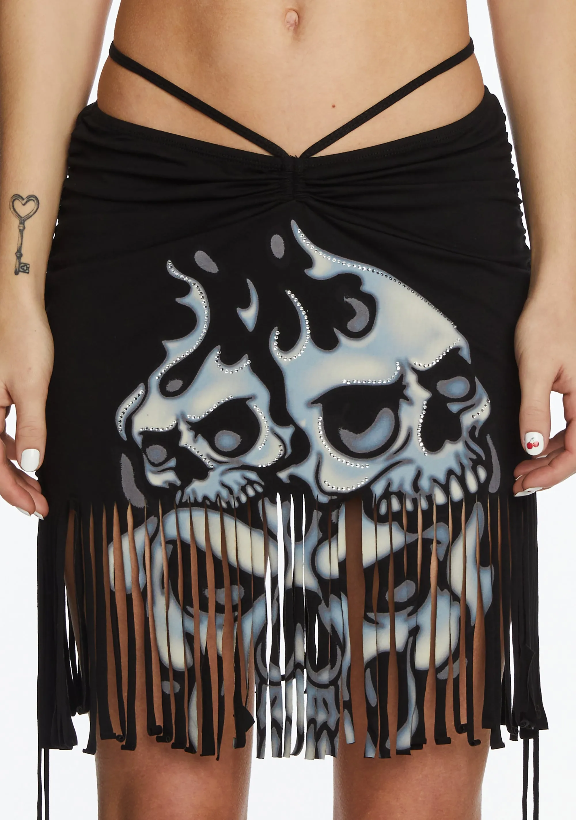 Bone Chilling Midi Skirt