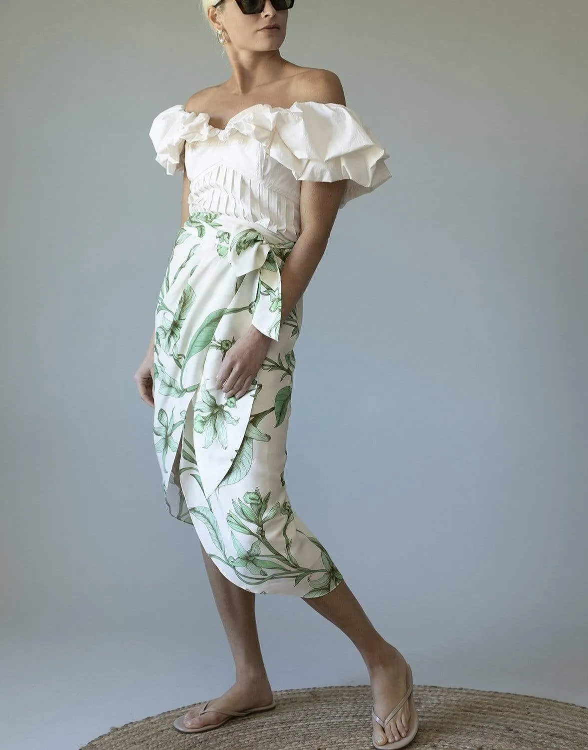 Botanist Guide Wrap Skirt