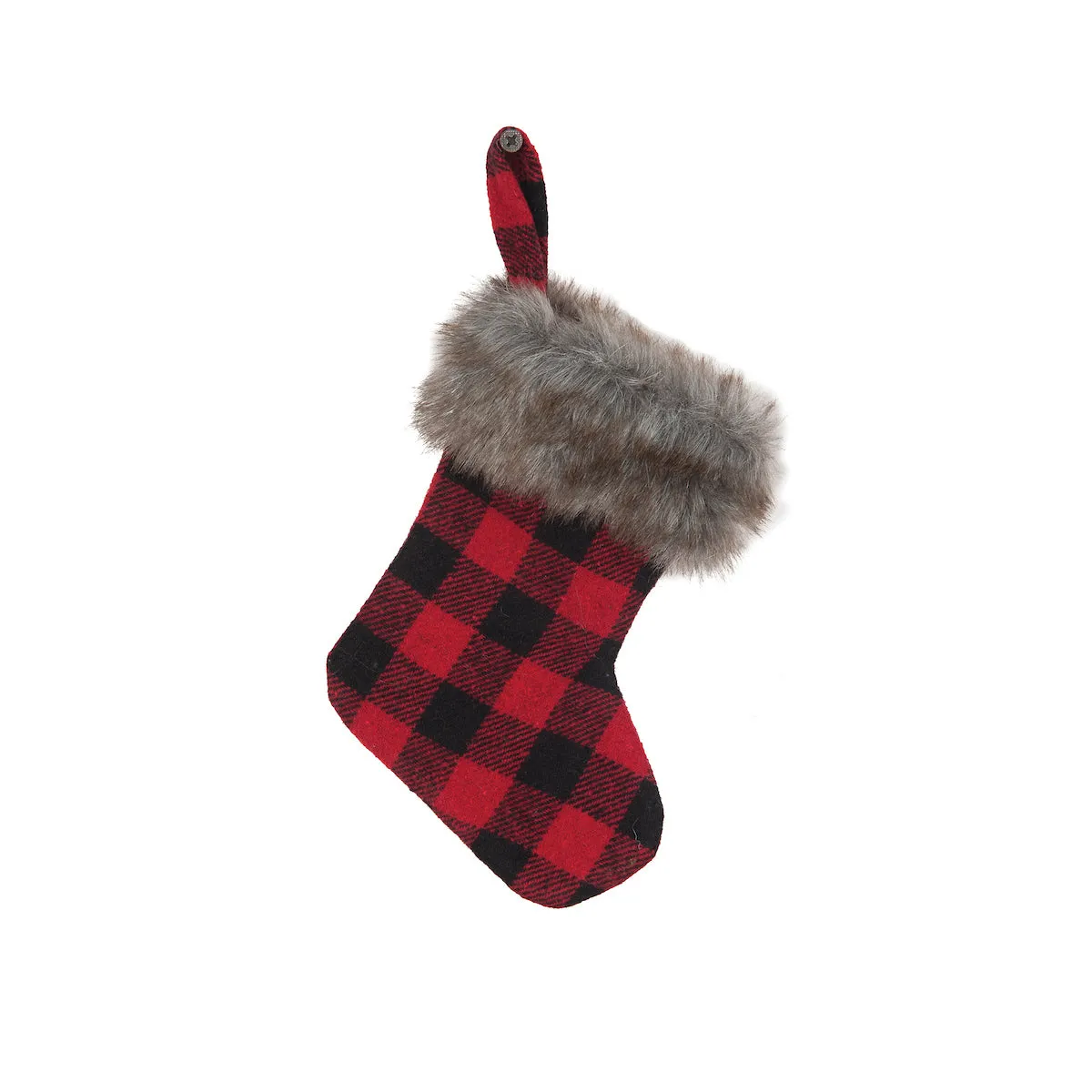 Buffalo Check Stocking Ornament