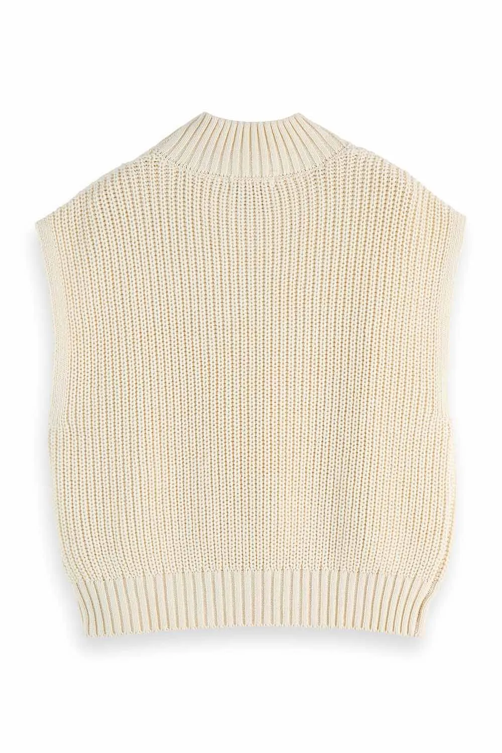 CABLE STITCH SWEATER VEST