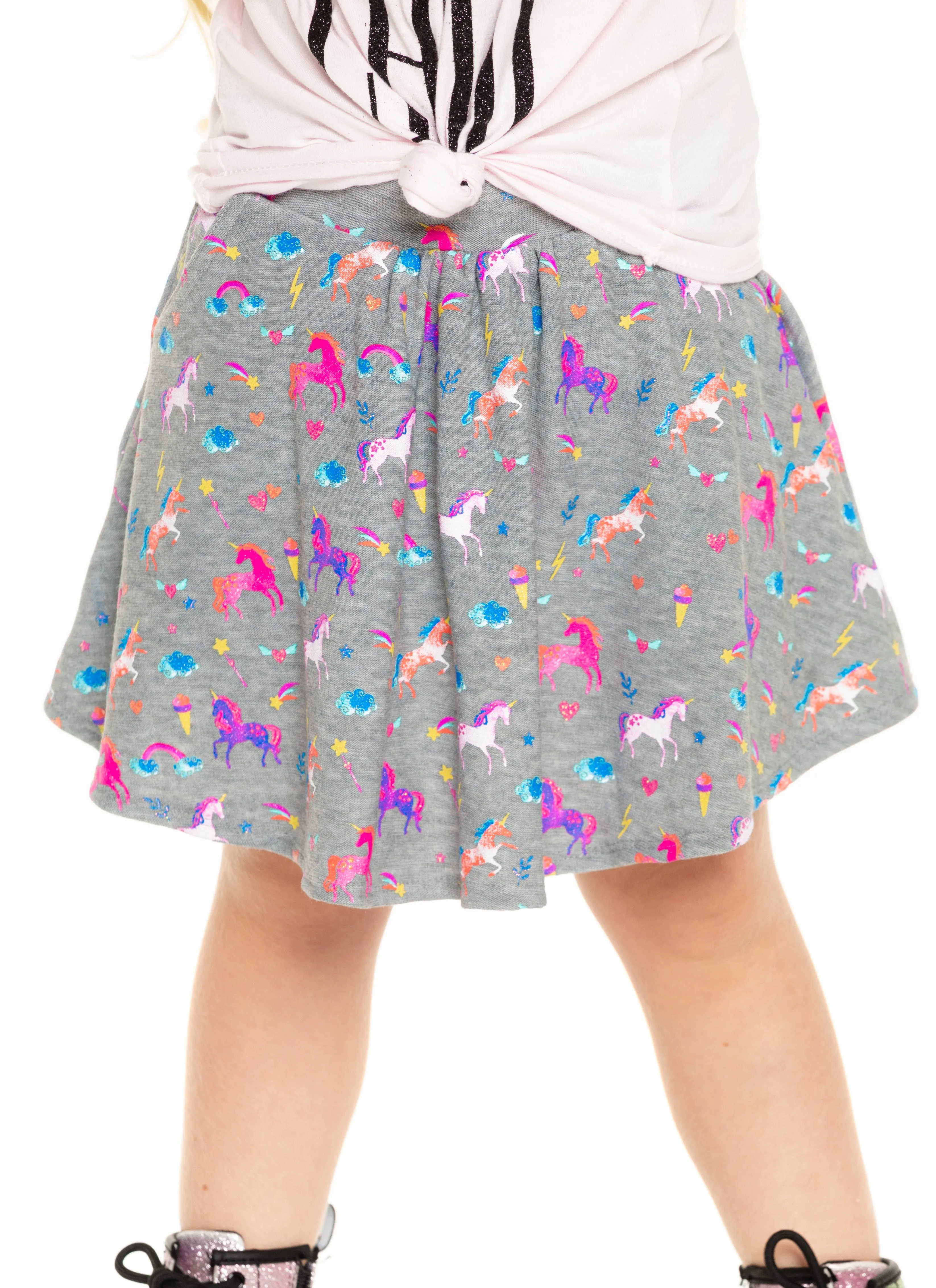 Chaser Unicorn Blessing Flouncy Skort