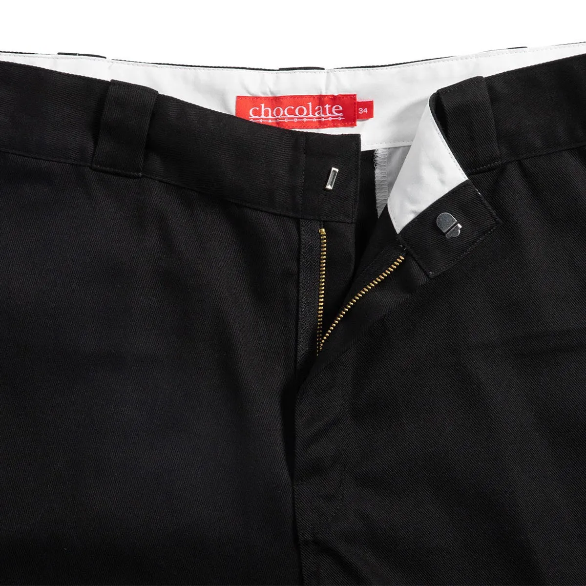 Chocolate Work Chino Pants - Black