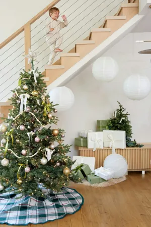 Christmas Check Tree Skirt