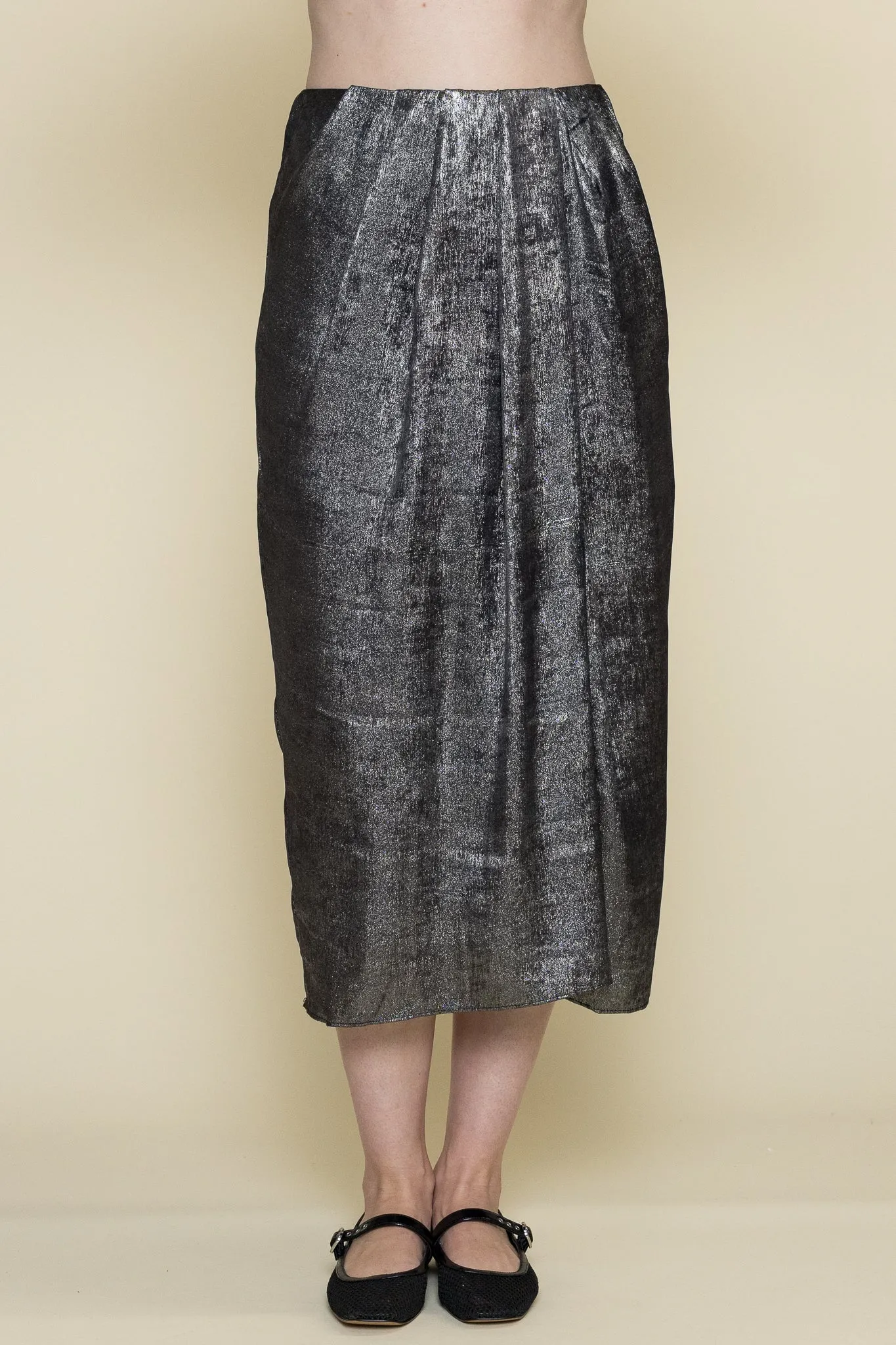 Clara Metallic Skirt