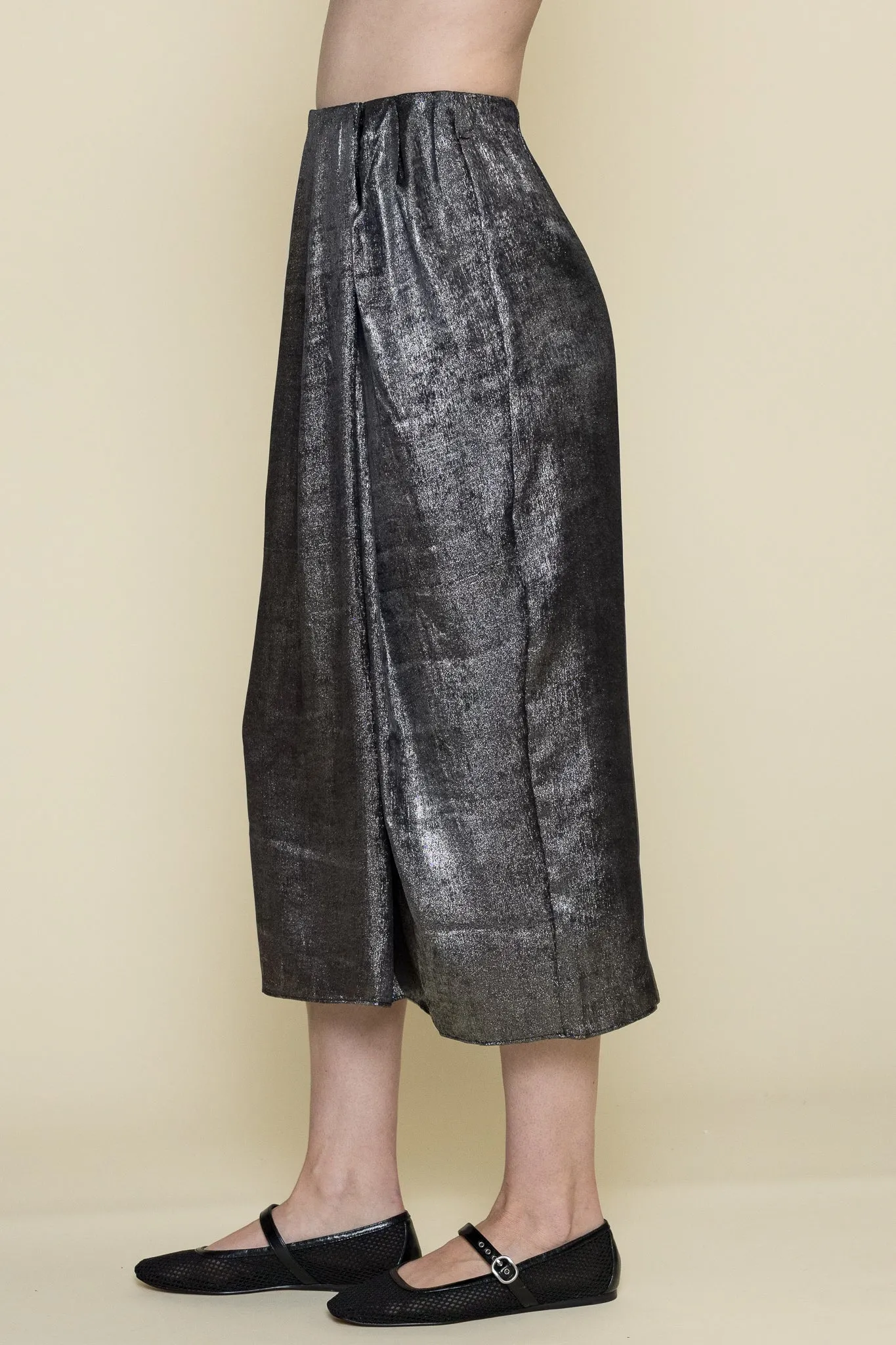 Clara Metallic Skirt