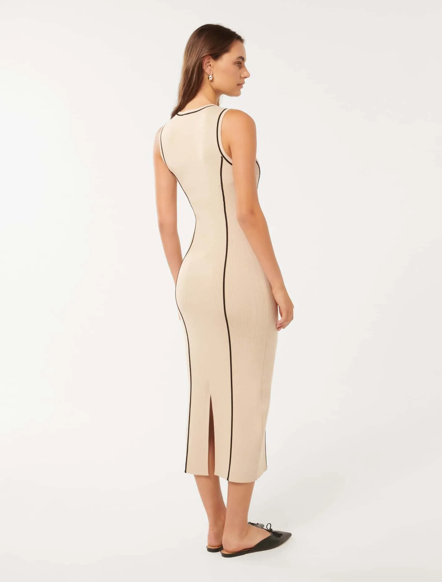 Cleo Tipped Midi Dress