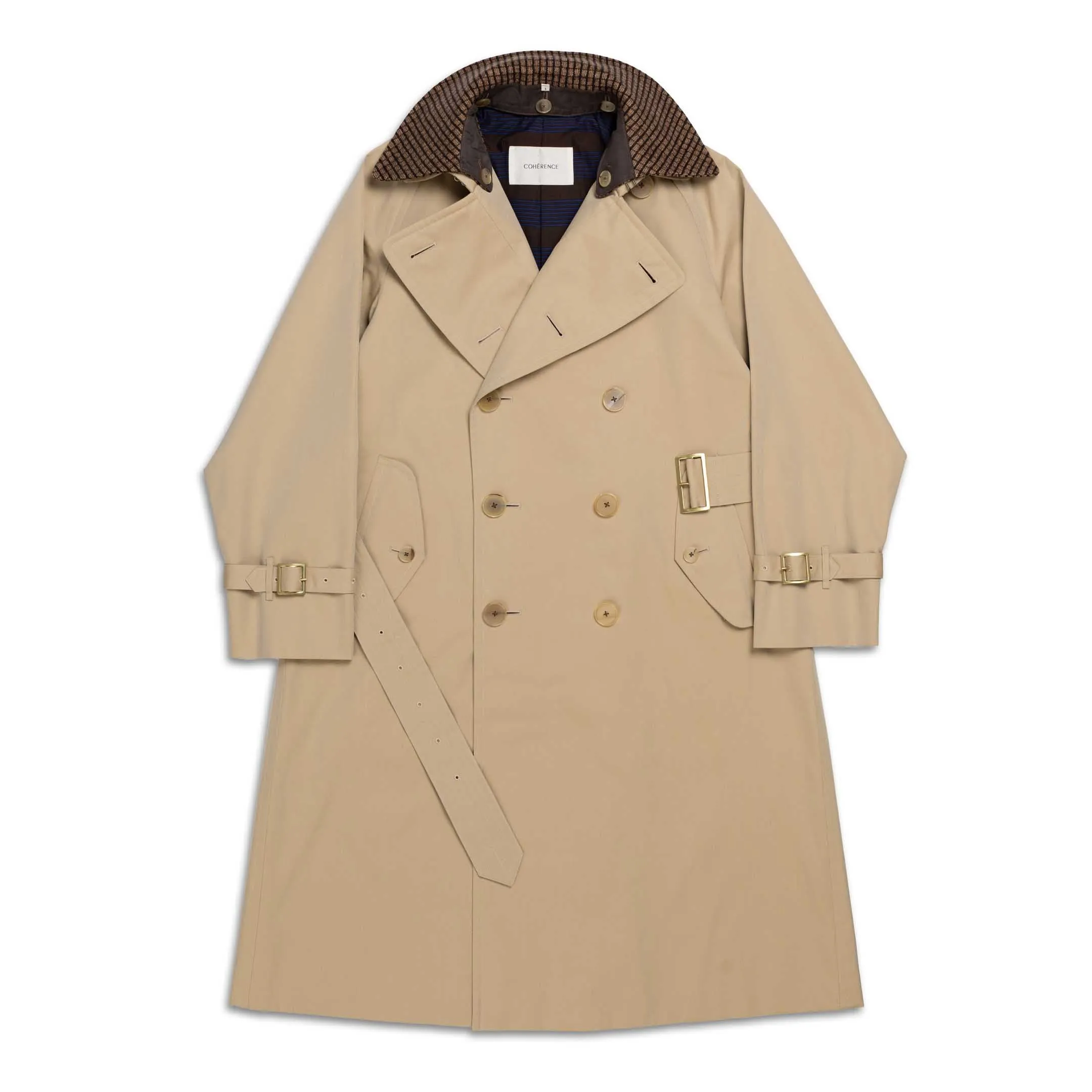 Coherence AL II Trench Coat Gabardine Beige