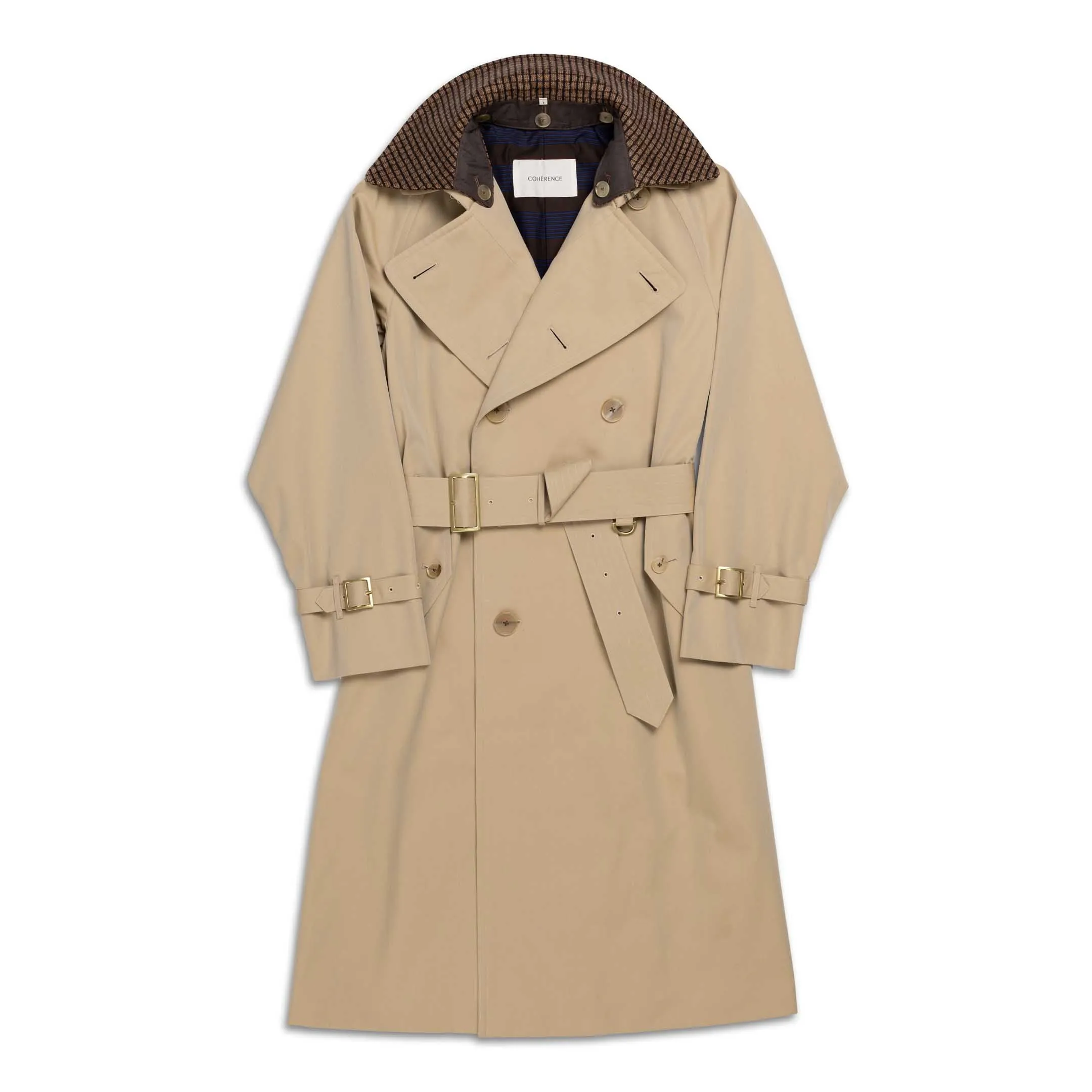 Coherence AL II Trench Coat Gabardine Beige