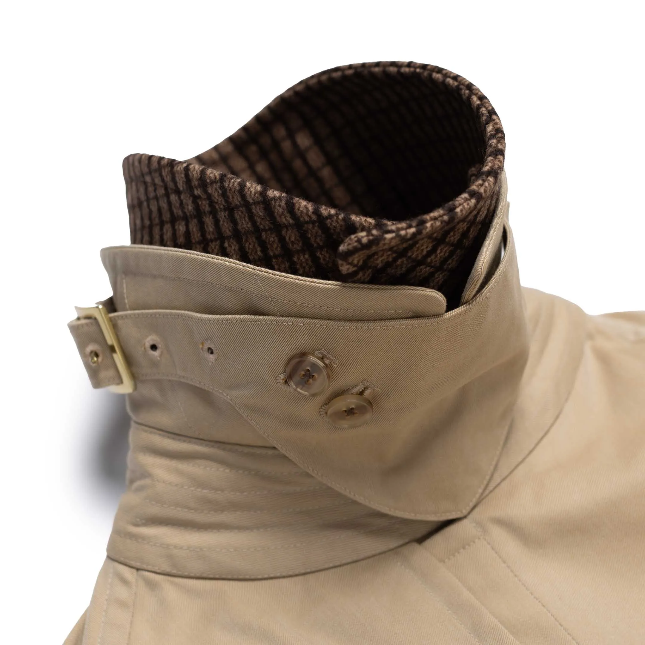 Coherence AL II Trench Coat Gabardine Beige