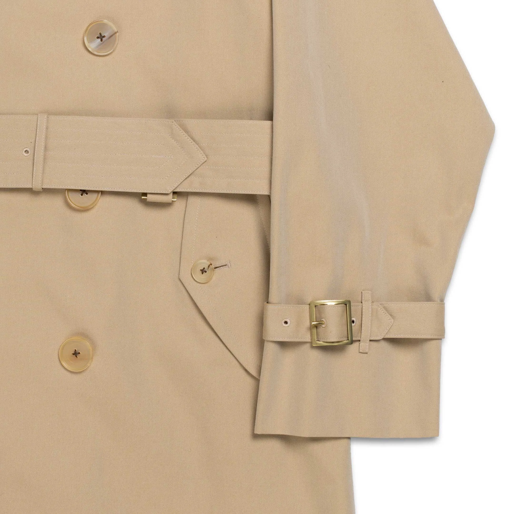 Coherence AL II Trench Coat Gabardine Beige