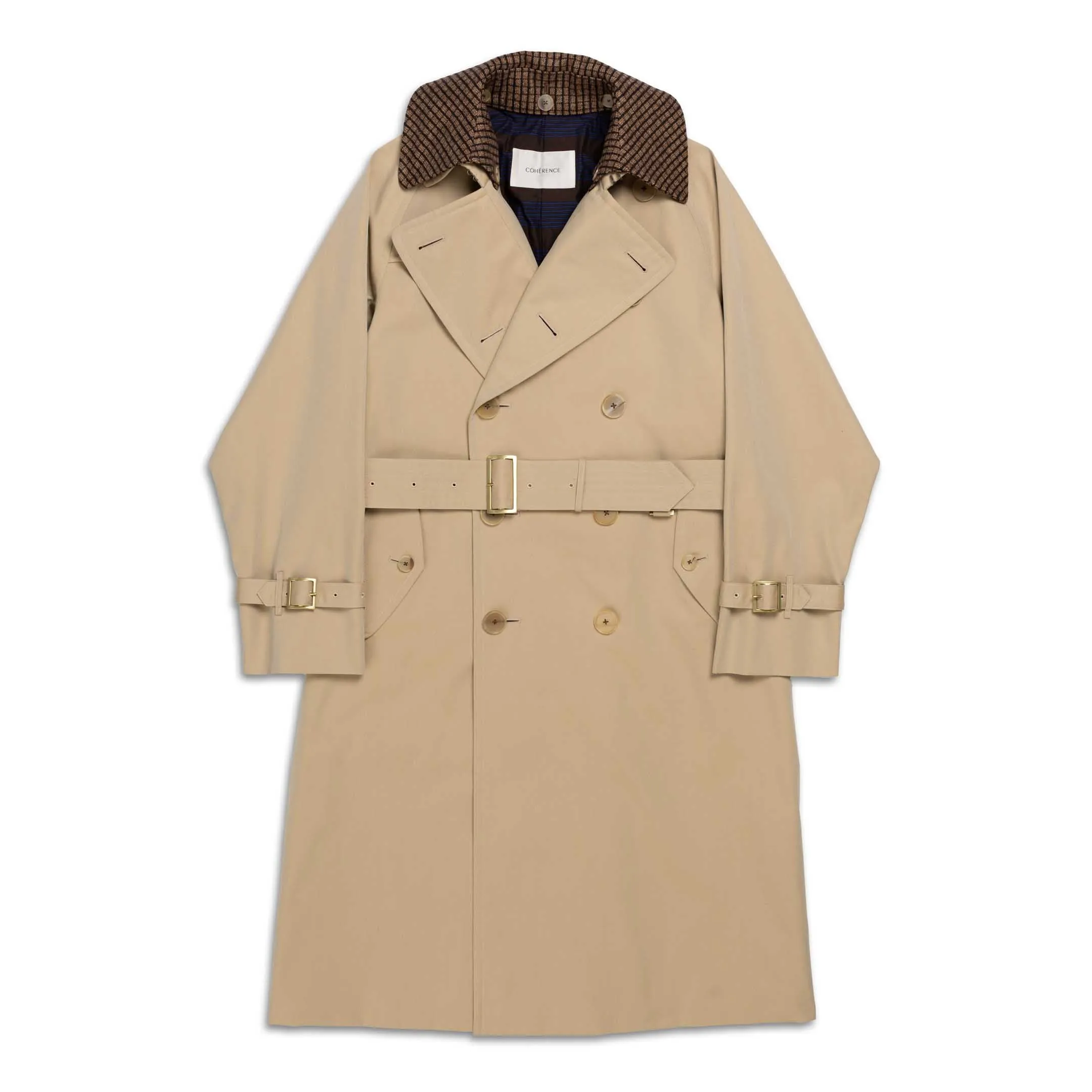 Coherence AL II Trench Coat Gabardine Beige