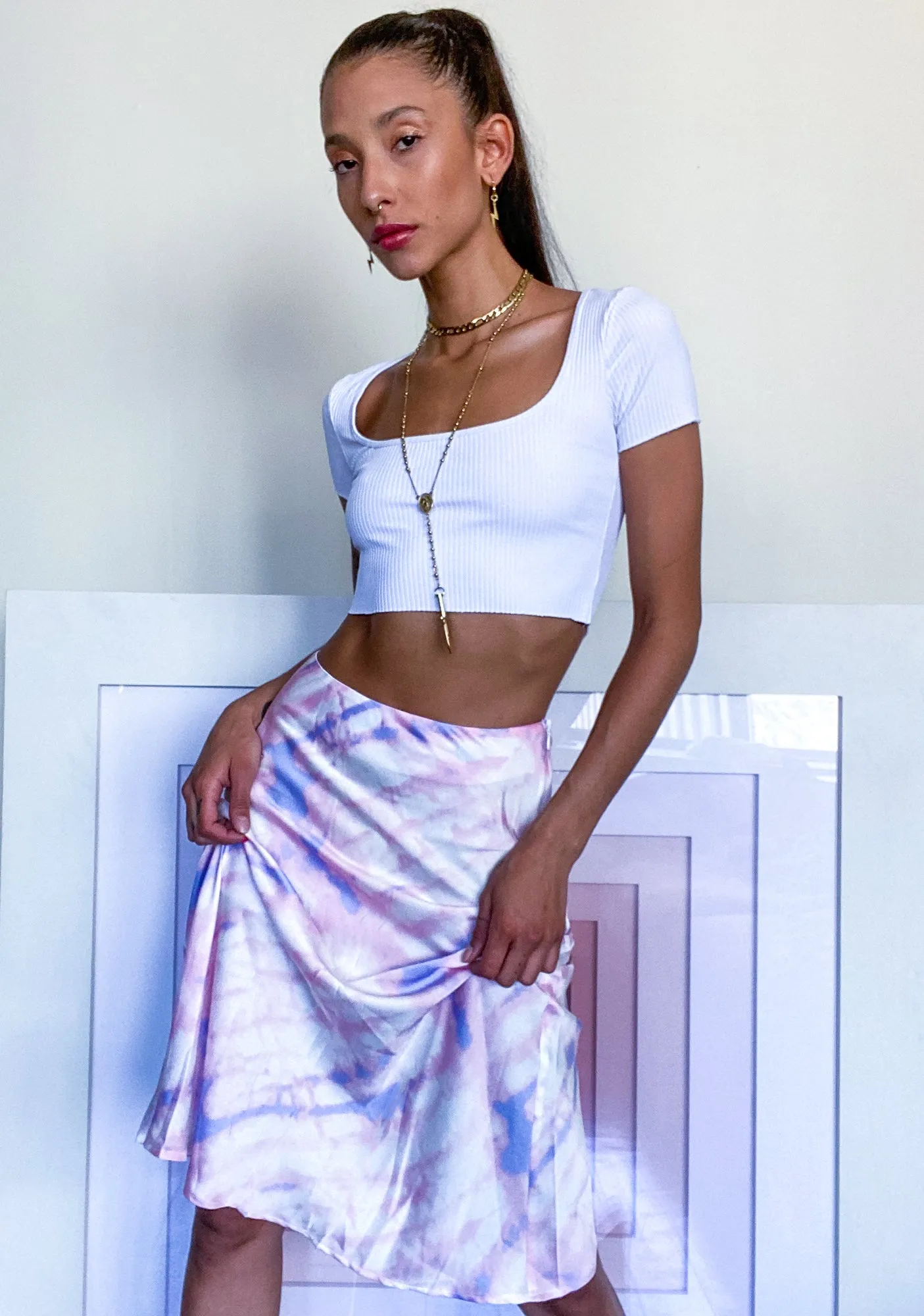 Constant Daydreams Midi Skirt