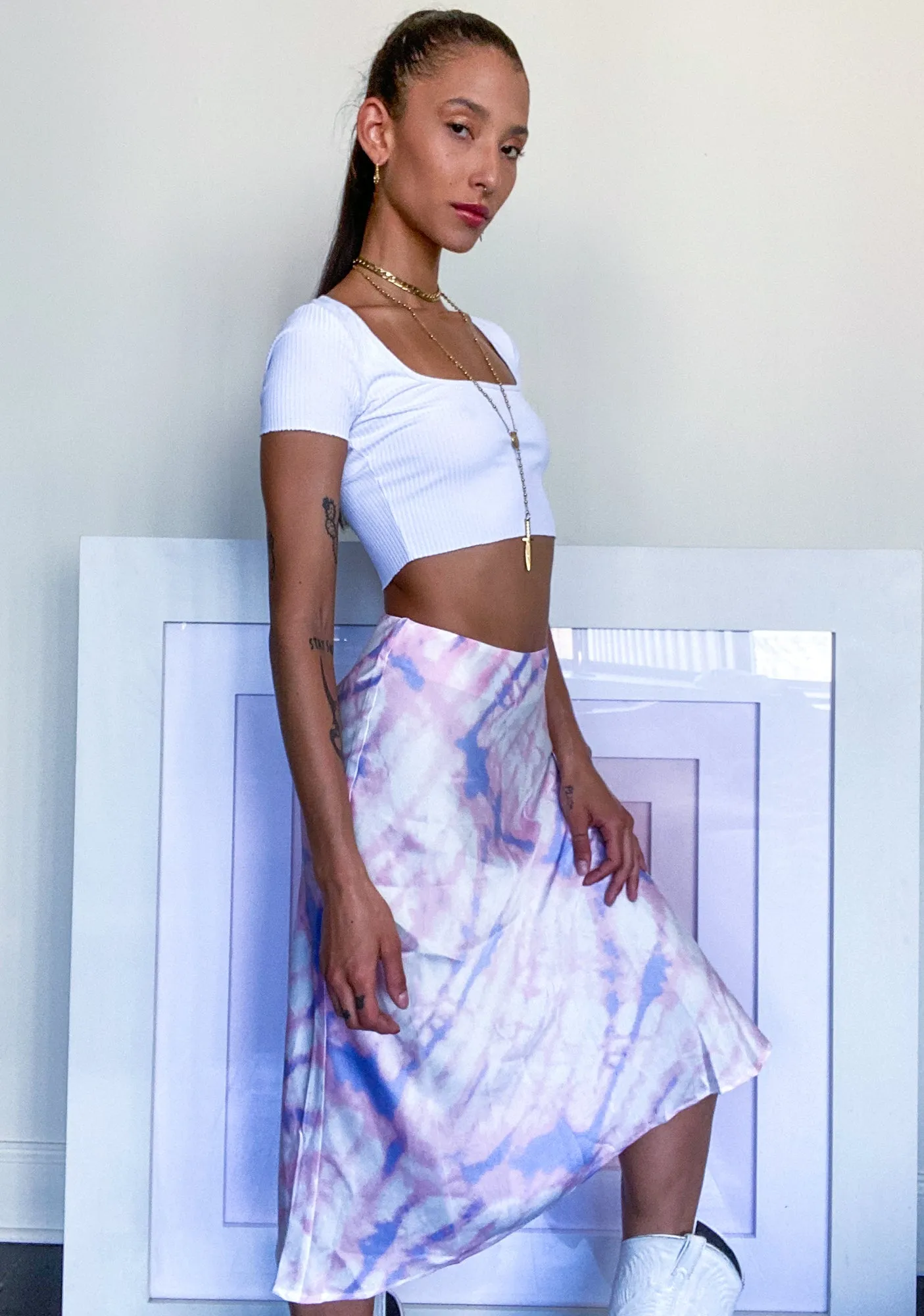 Constant Daydreams Midi Skirt