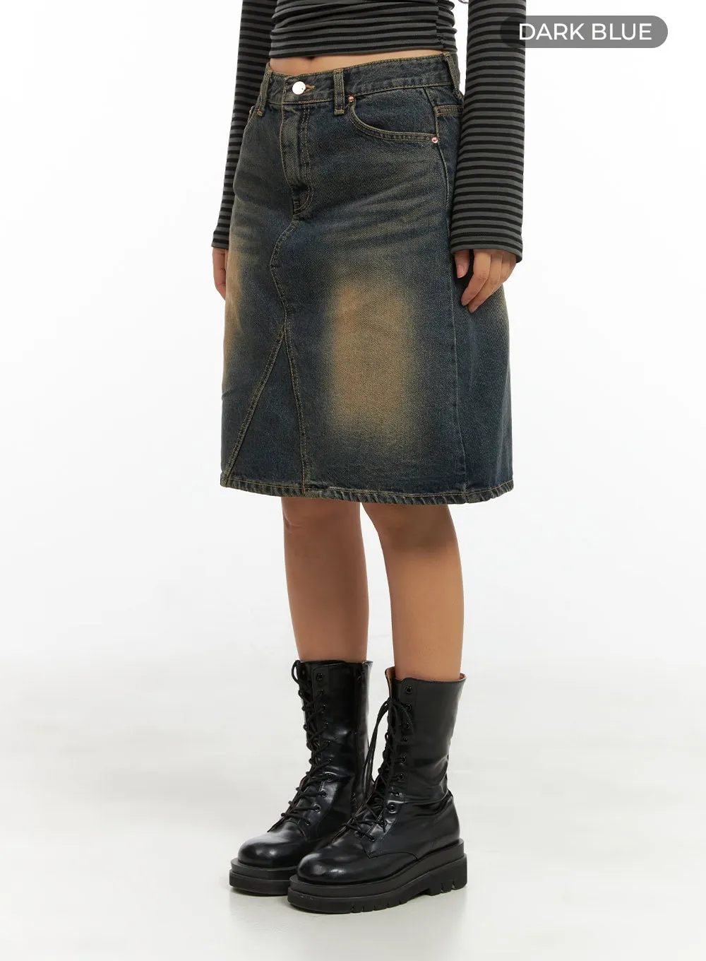 Denim Dream Midi Skirt CG423