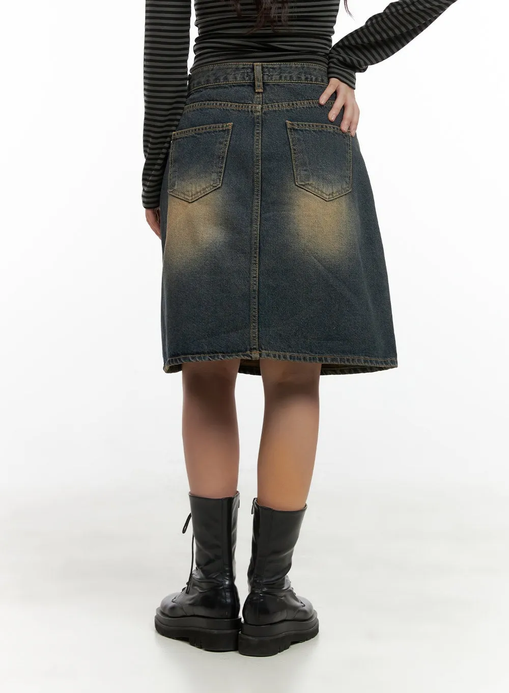 Denim Dream Midi Skirt CG423