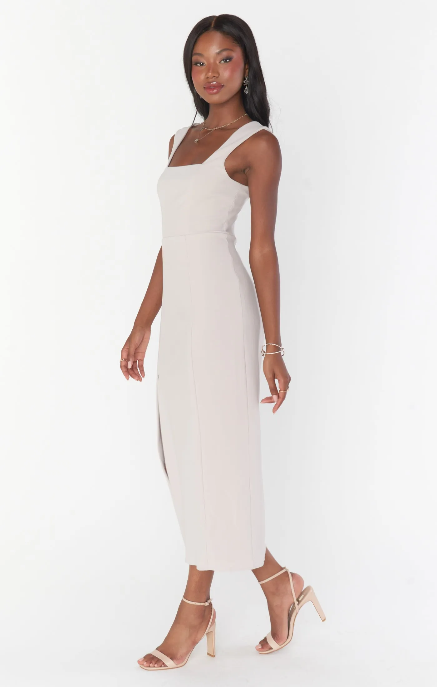 Eden Midi Dress ~ Show Me the Ring Stretch