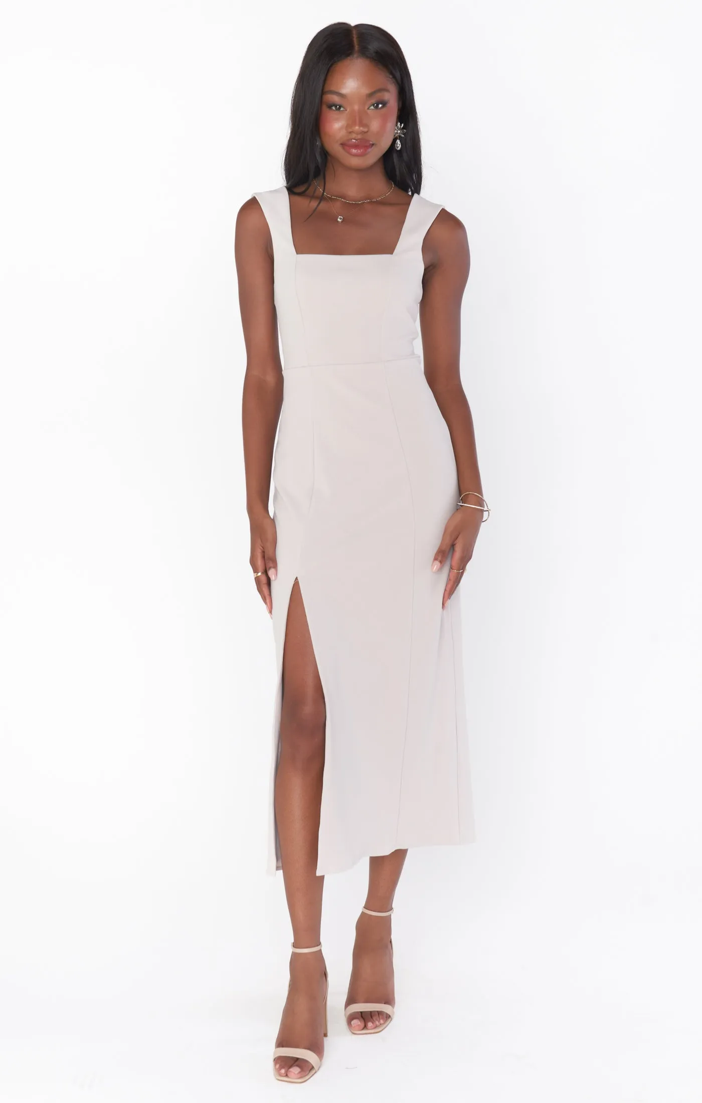 Eden Midi Dress ~ Show Me the Ring Stretch