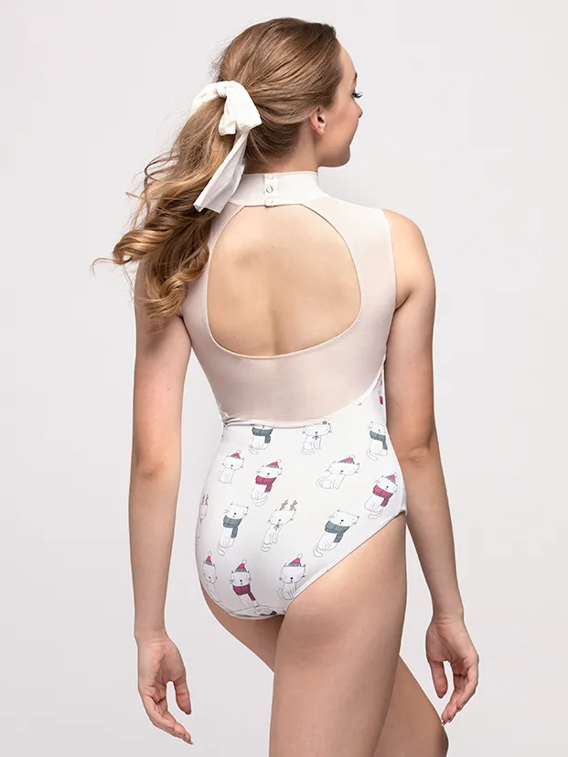 Elizabeth Cozy Cats Leotard RTW