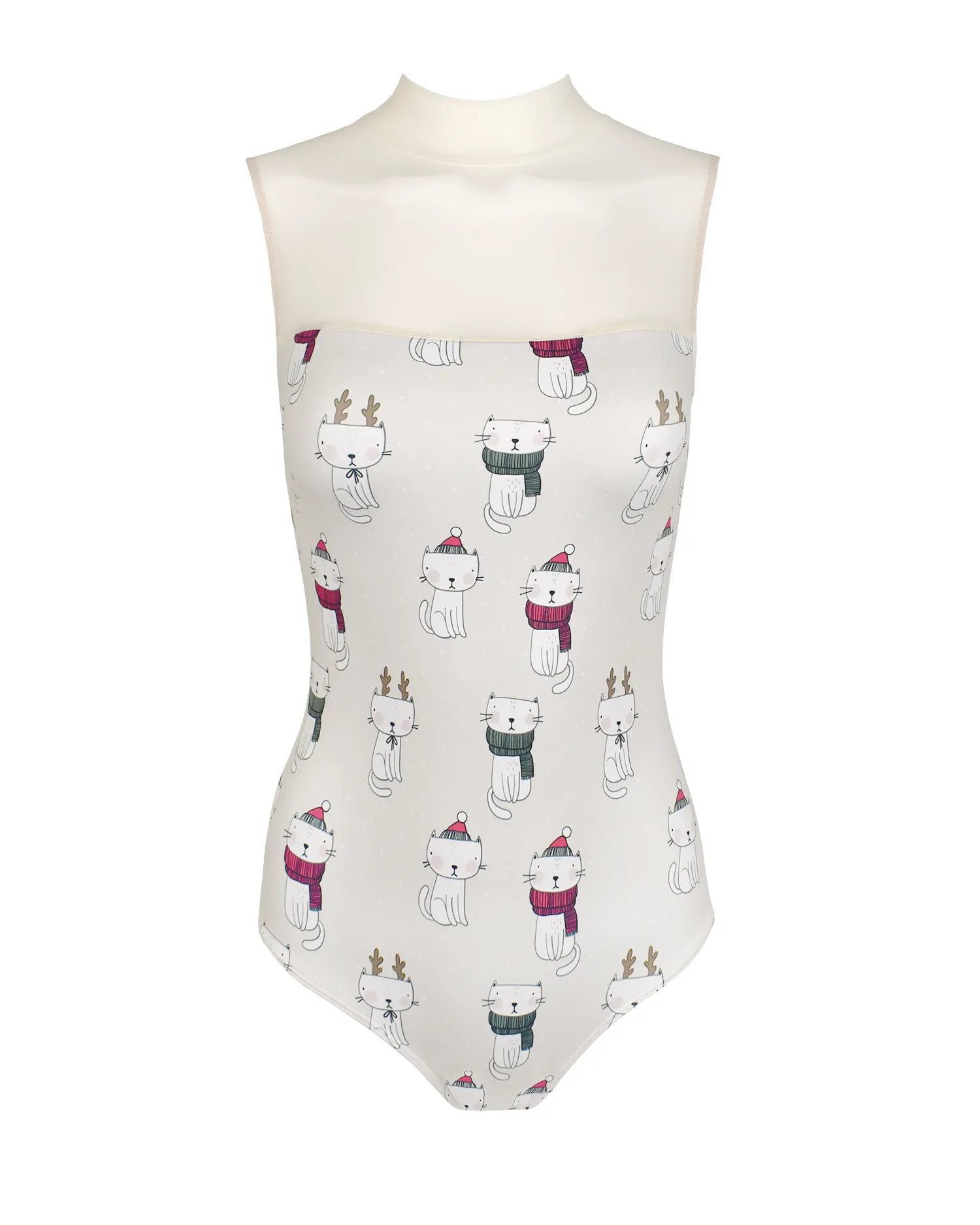 Elizabeth Cozy Cats Leotard RTW