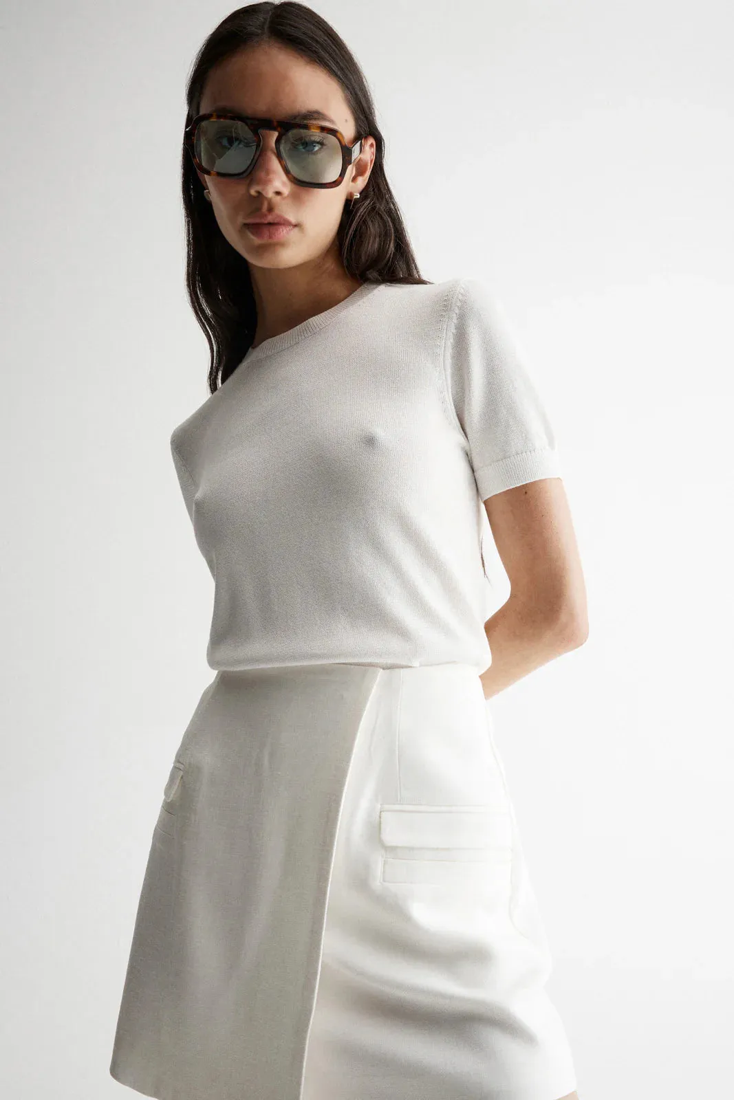 Elka Collective - Marais Skirt (White)