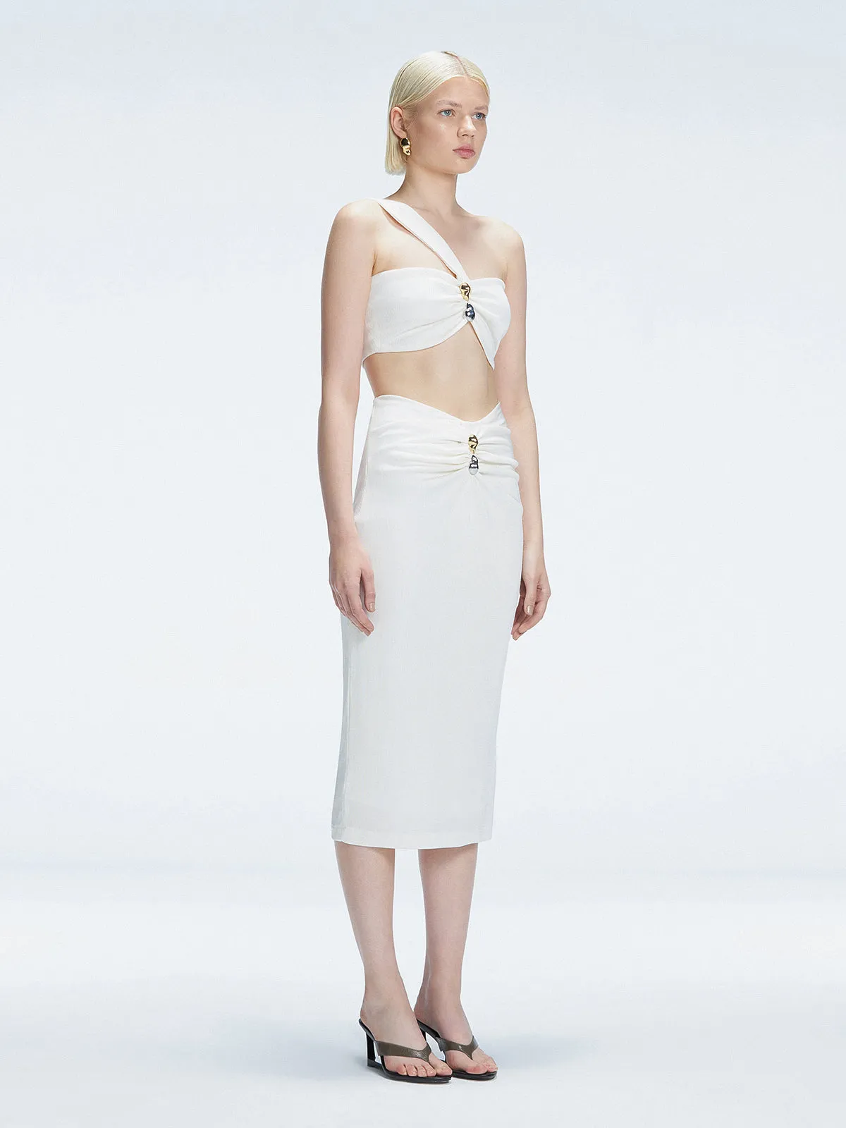 Esmeralda White Skirt