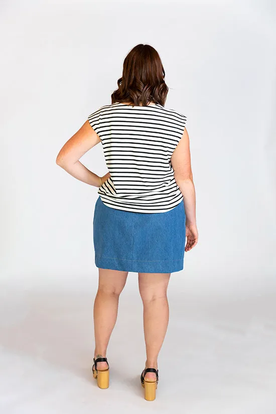 Evelyn Skirt - Chalk & Notch