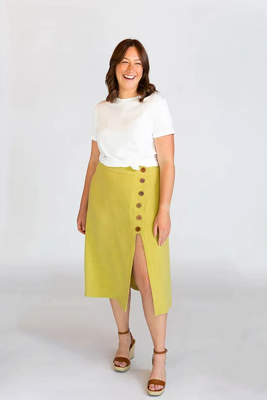 Evelyn Skirt - Chalk & Notch