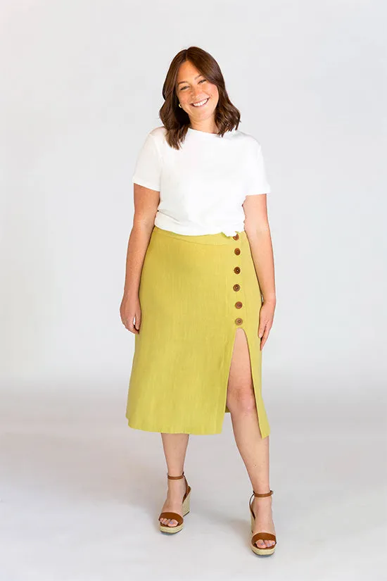 Evelyn Skirt - Chalk & Notch