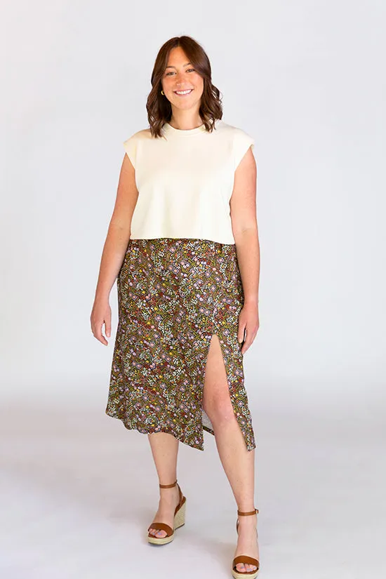 Evelyn Skirt - Chalk & Notch