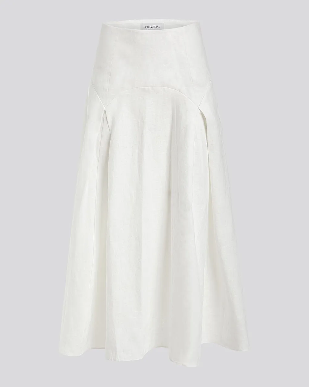 Gael Skirt Optic White