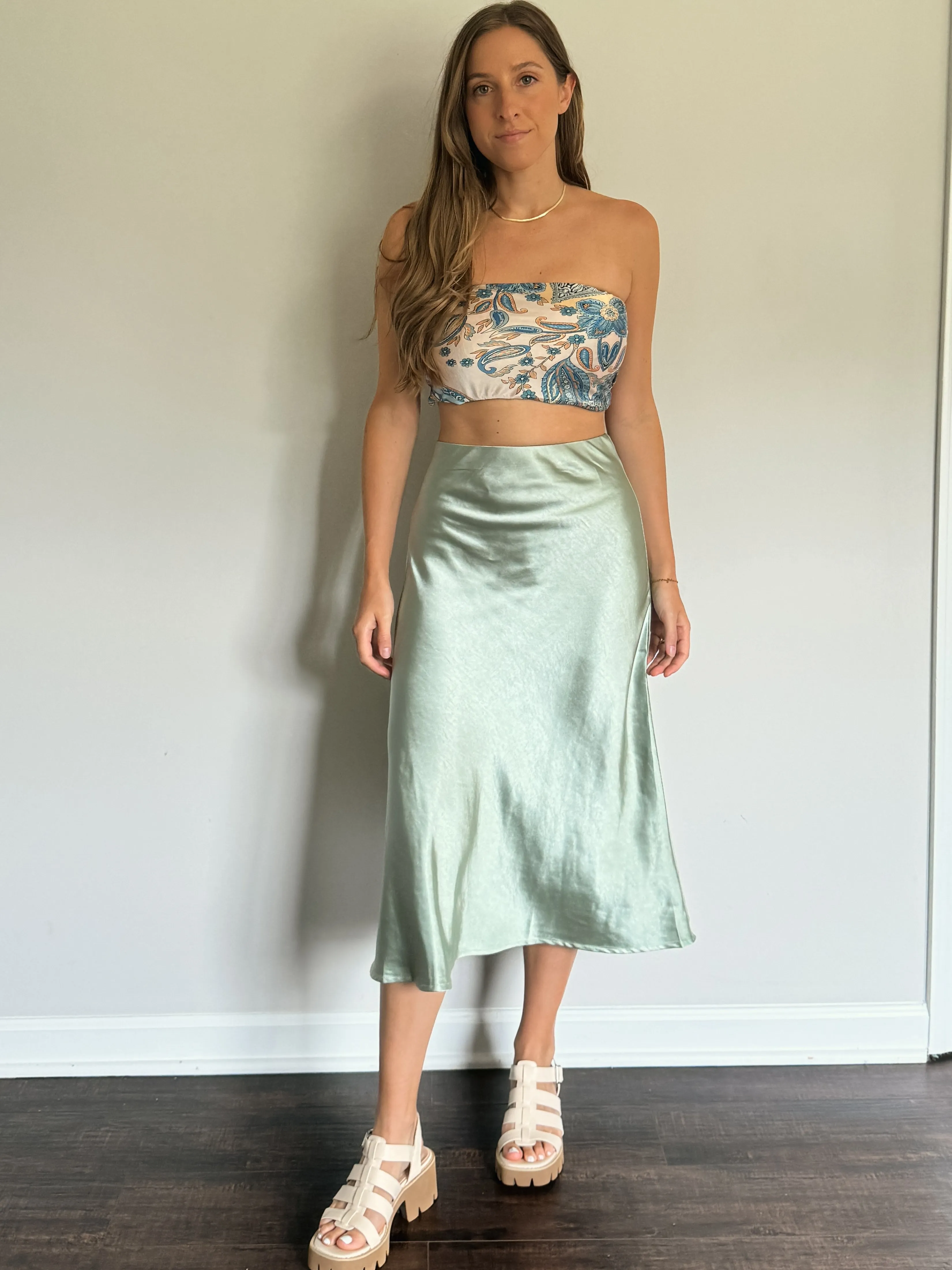 Gelato Satin Skirt