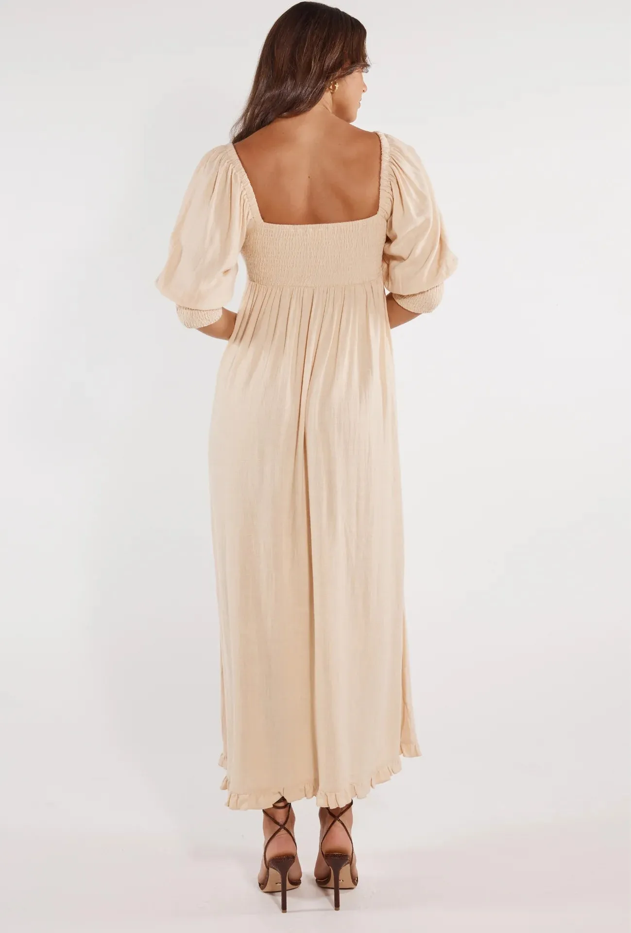 Girl and the Sun - Frida Maxi Dress - Sand