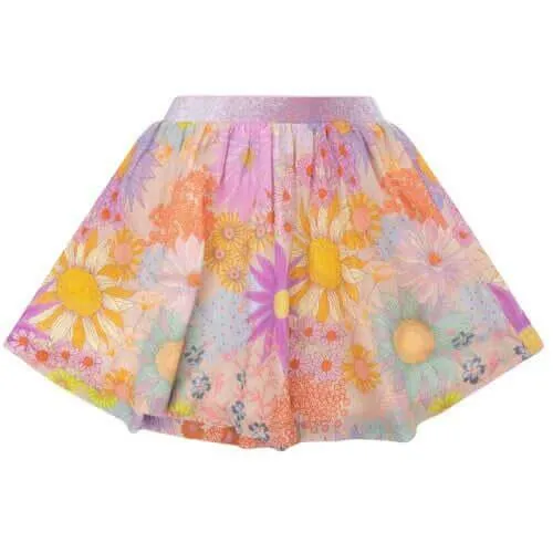 Girls Lucia Flowers Skirt