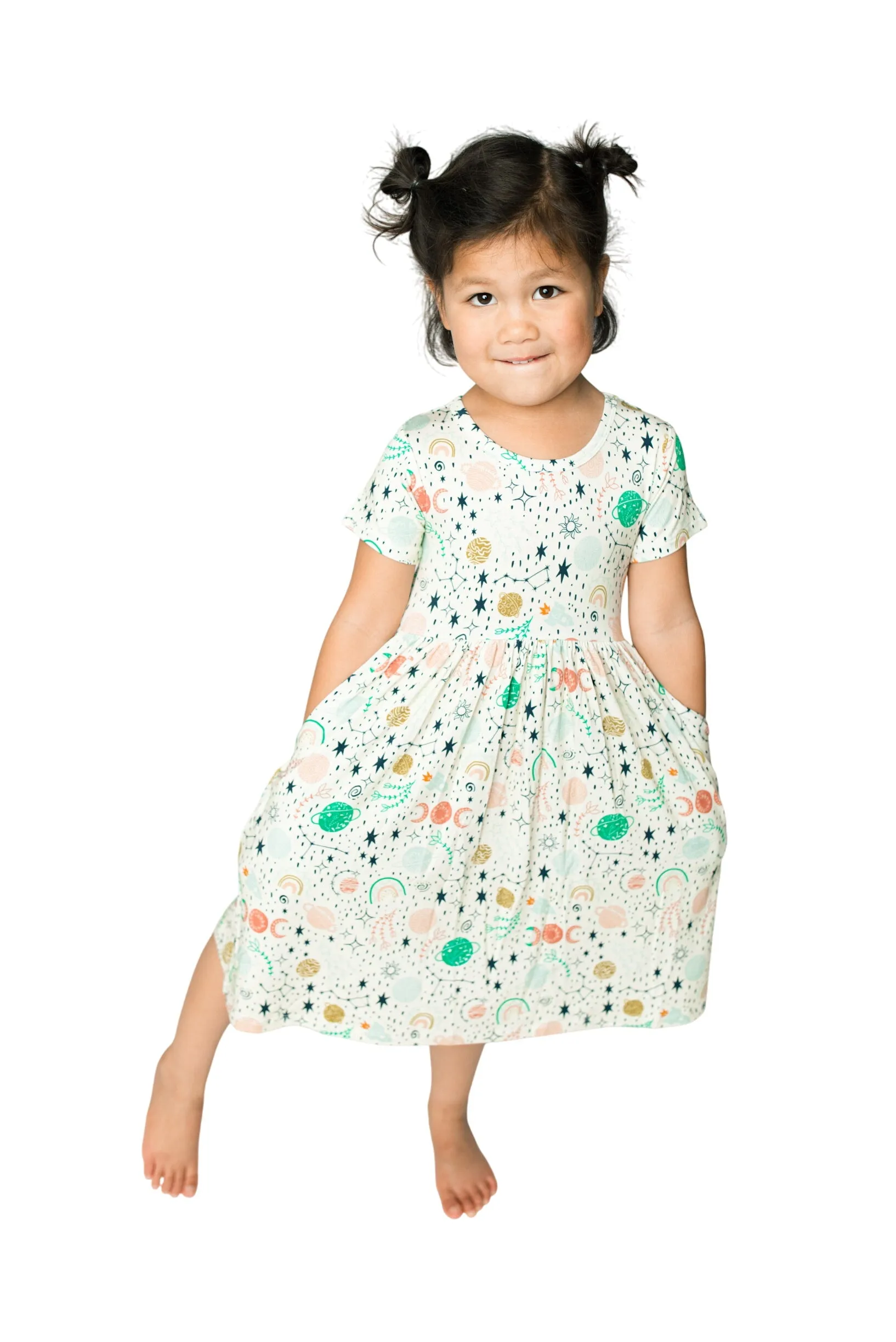 Good Morning Moons Bamboo Twirl Dress