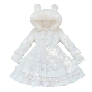 Happy Custom~Daily Lolita Down Coat Custom Sizes and Clolors