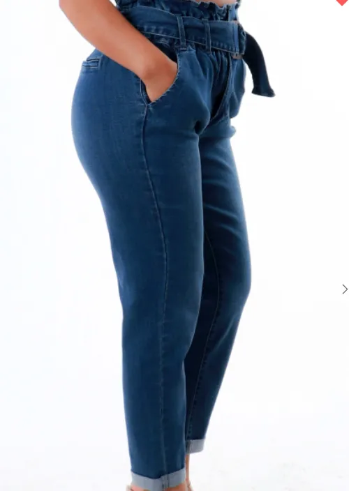 High Waist Denim Mon