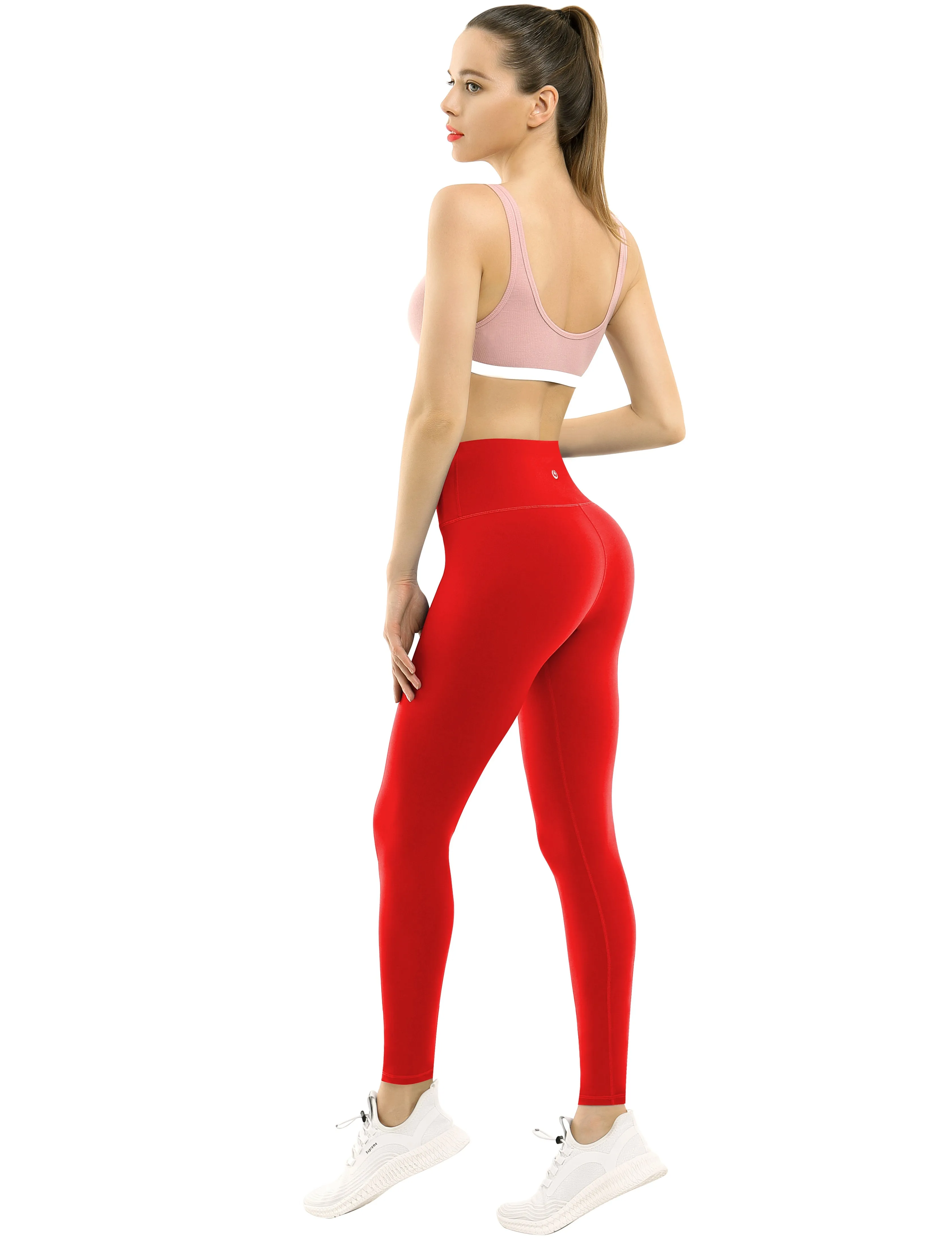 High Waist Golf Pants scarlet_Golf