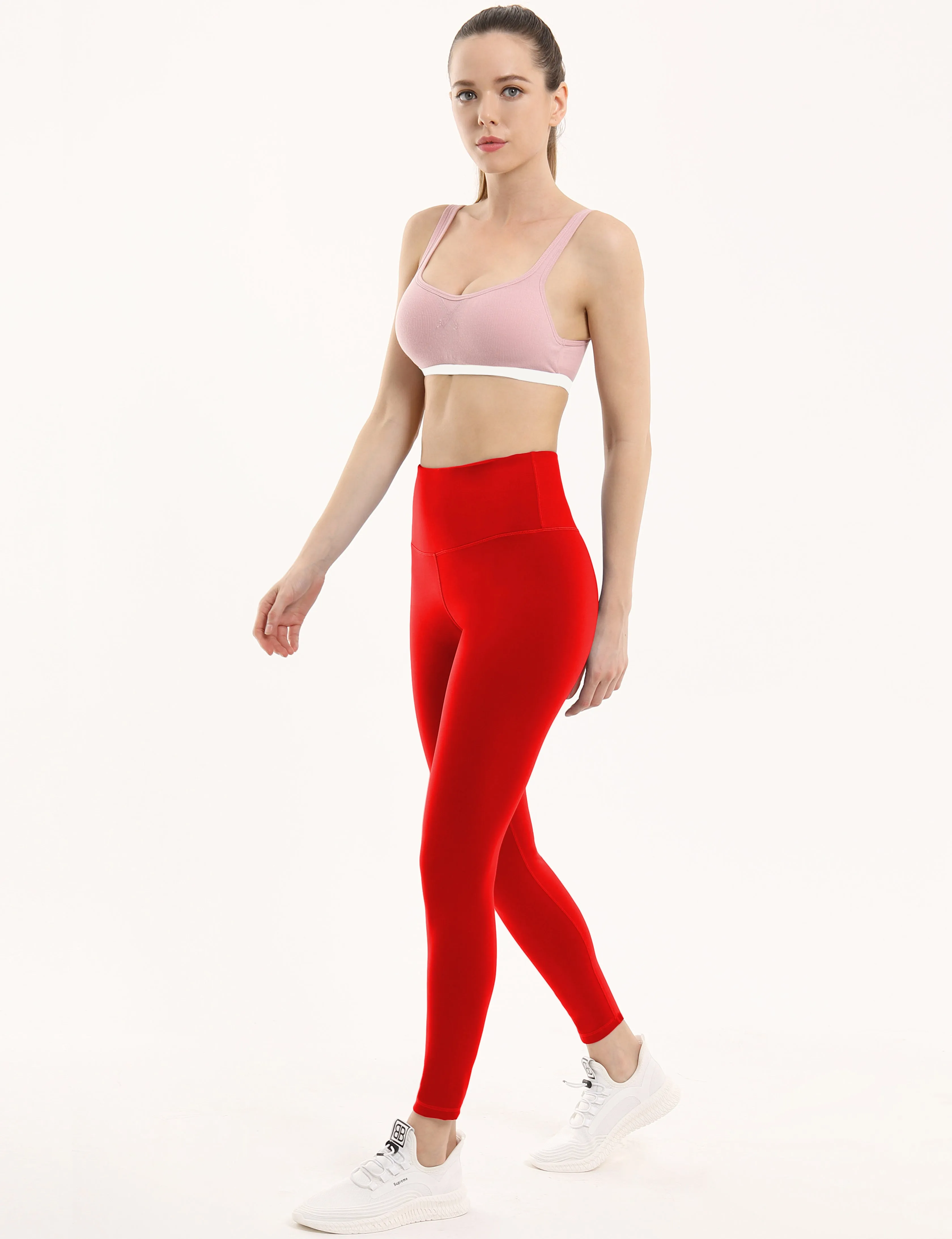 High Waist Golf Pants scarlet_Golf