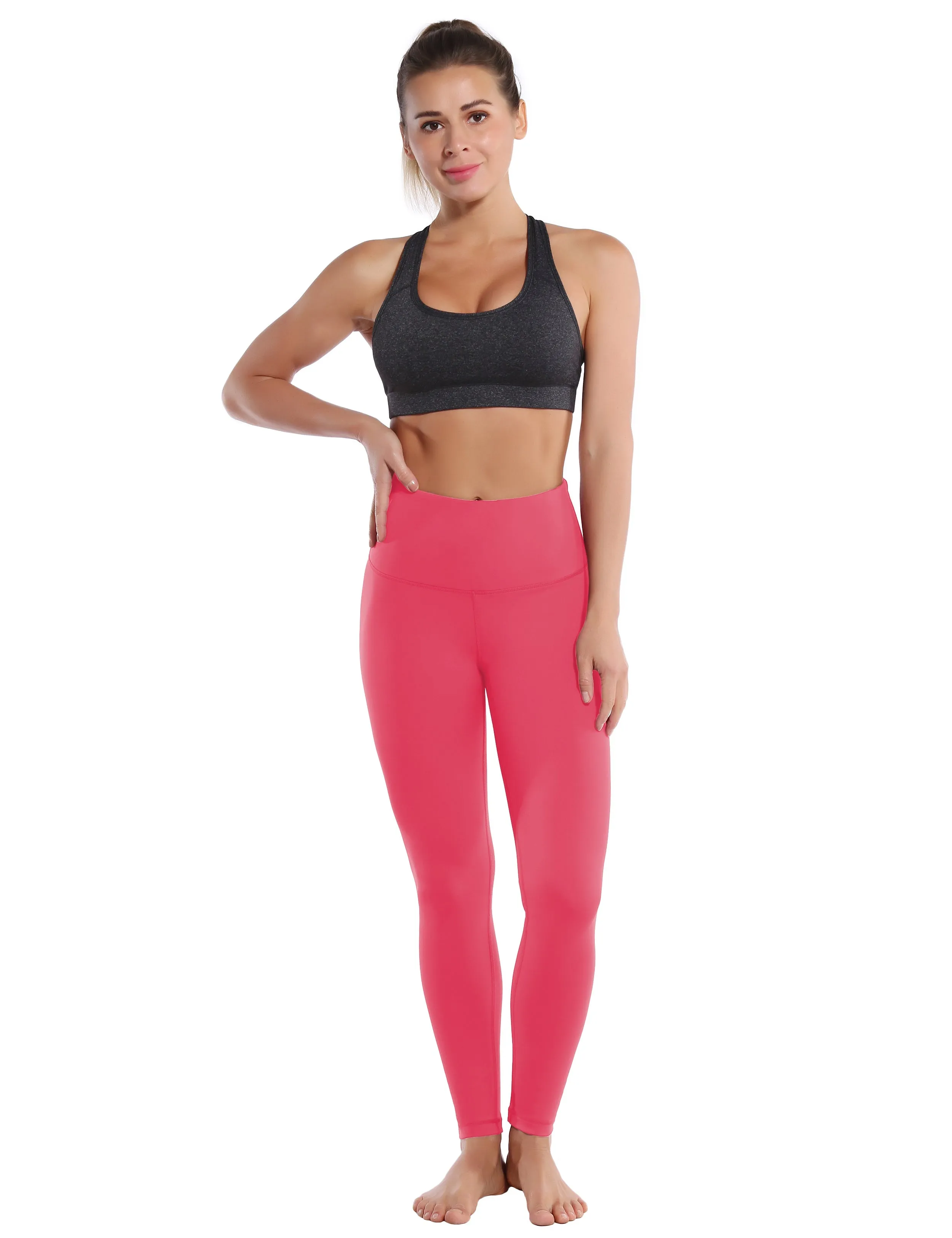 High Waist Pilates Pants rosecoral_Pilates