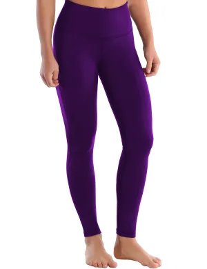 High Waist Side Line Golf Pants eggplantpurple_Golf